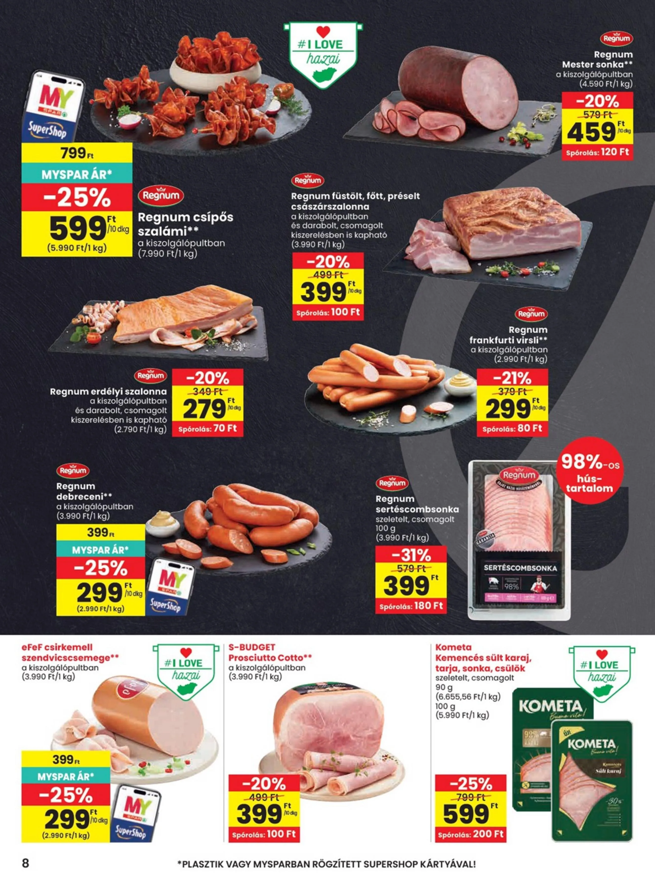 Spar akciós újság 06.18–06.24 – 8. oldal