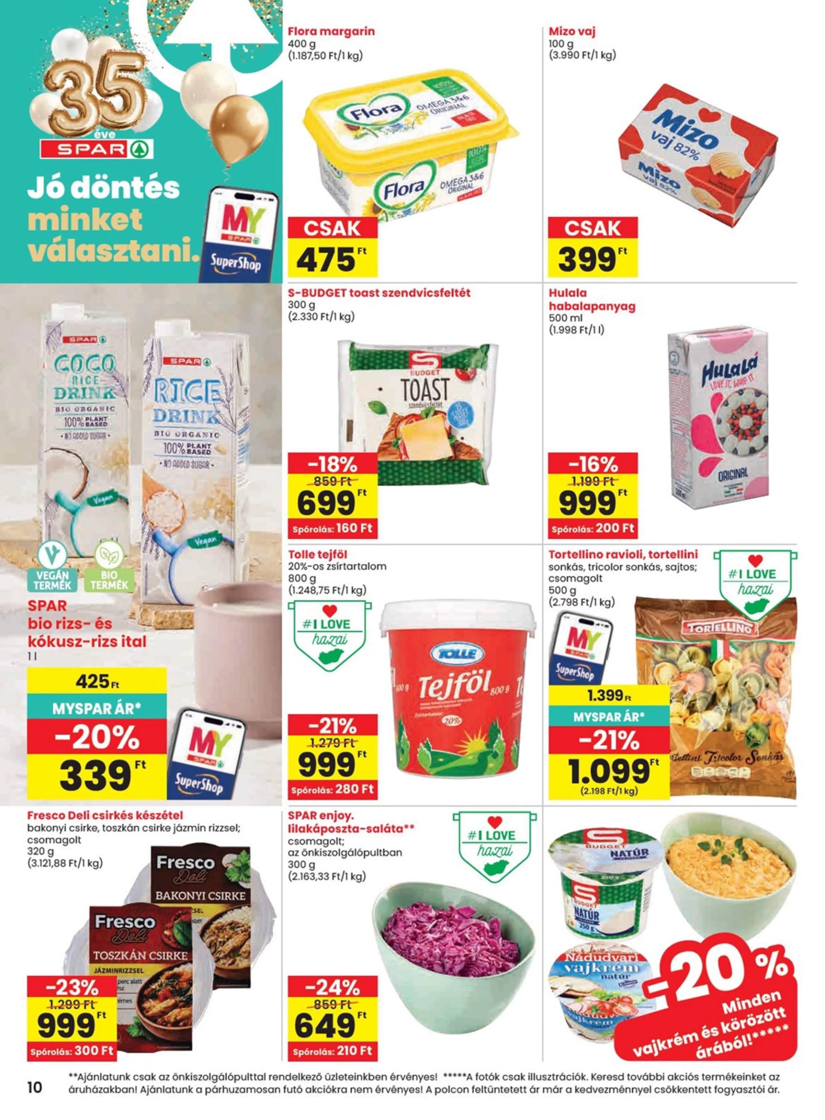 Spar akciós újság 06.25–07.01 – 10. oldal