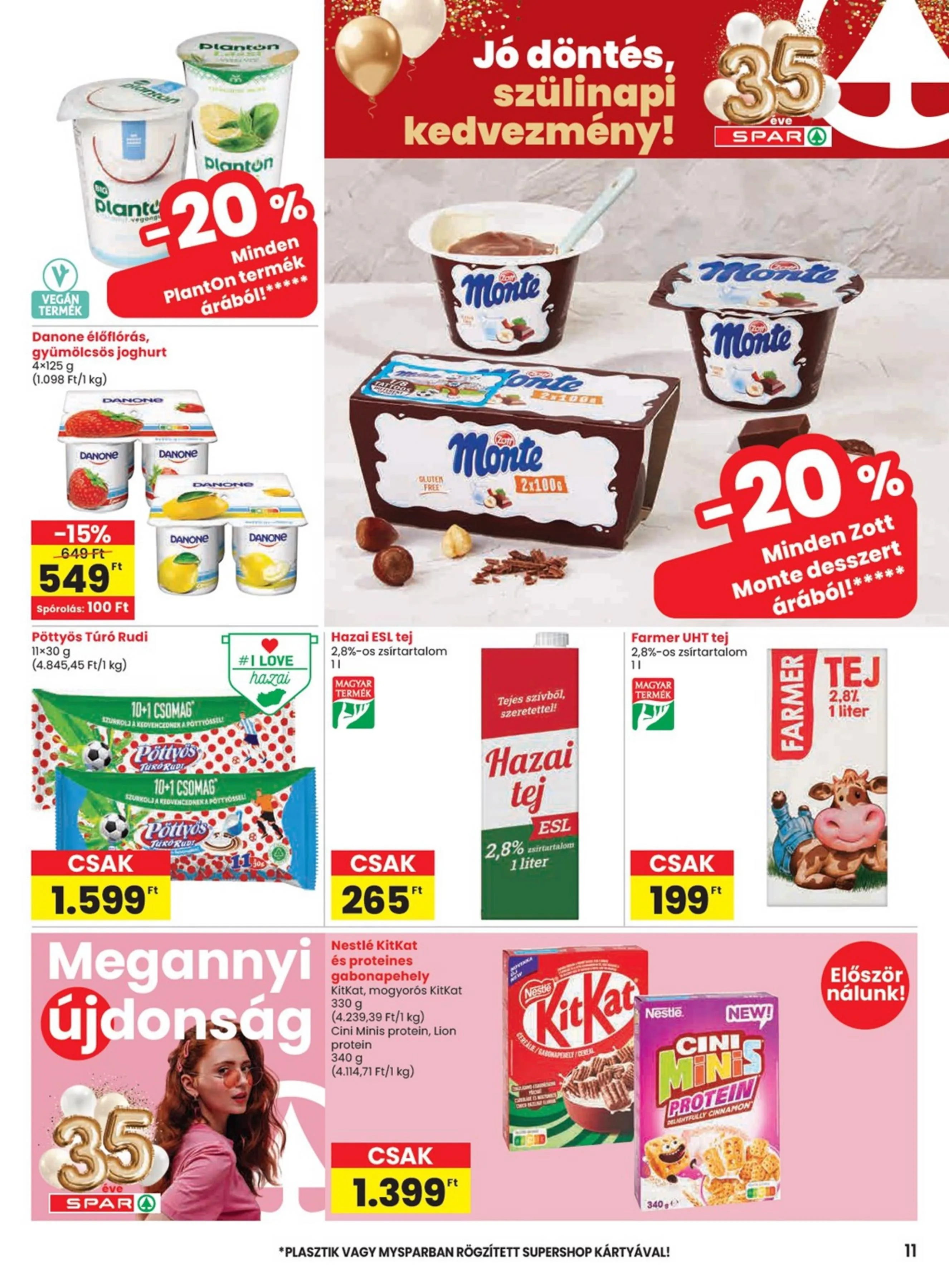 Spar akciós újság 06.25–07.01 – 11. oldal