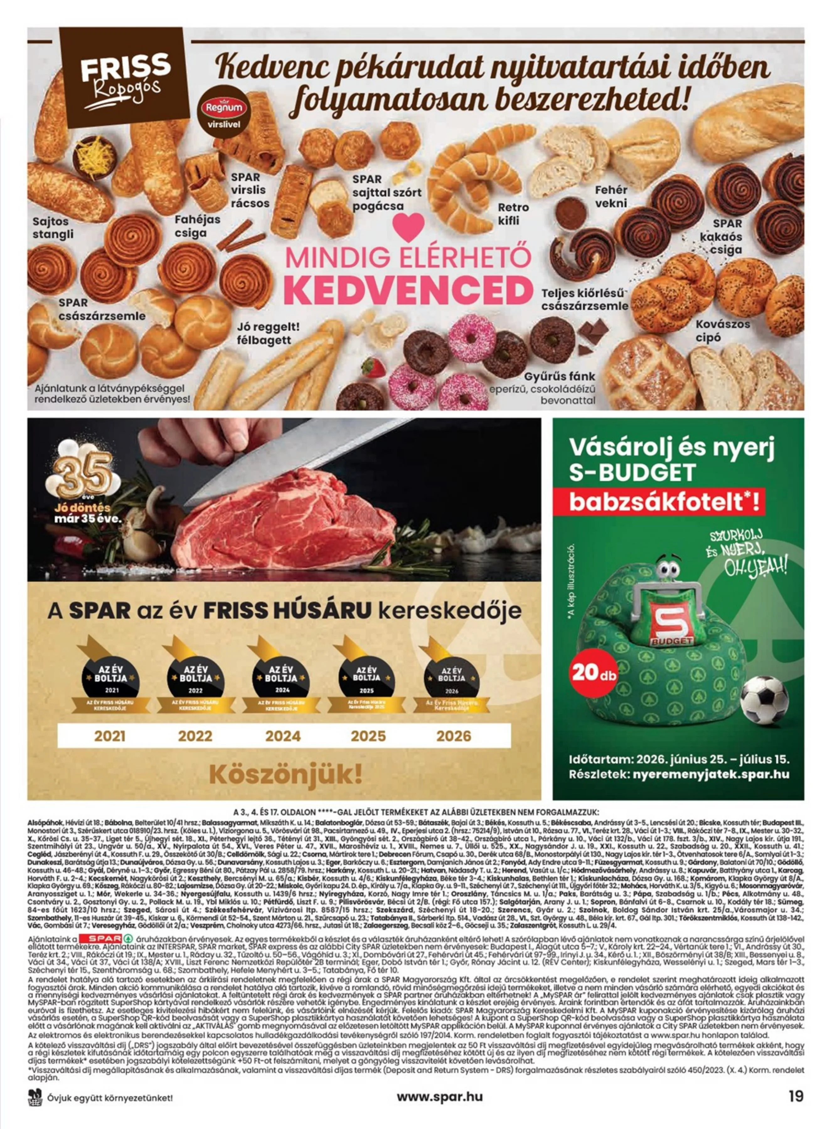 Spar akciós újság 06.25–07.01 – 19. oldal