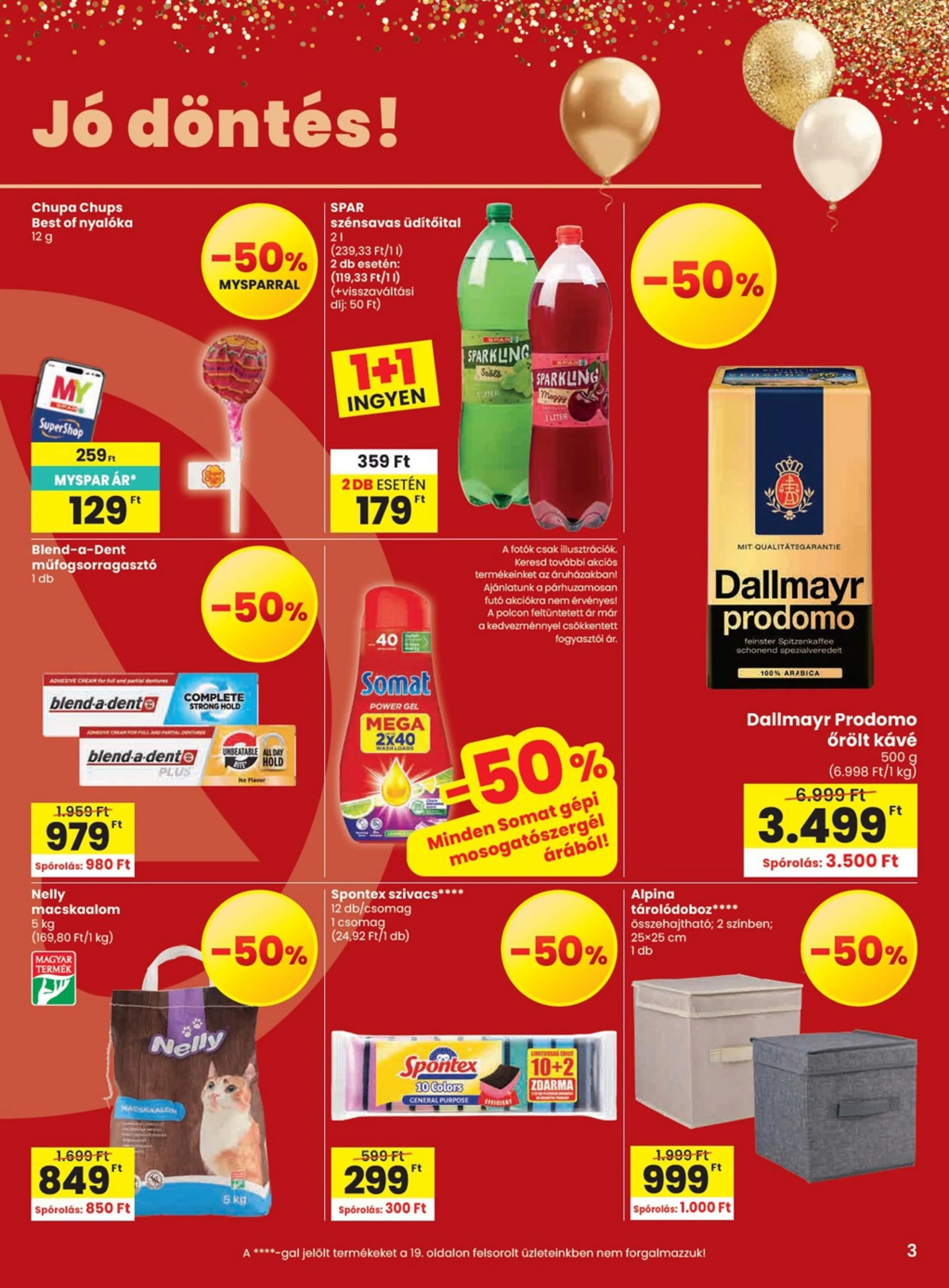 Spar akciós újság 06.25–07.01 – 3. oldal
