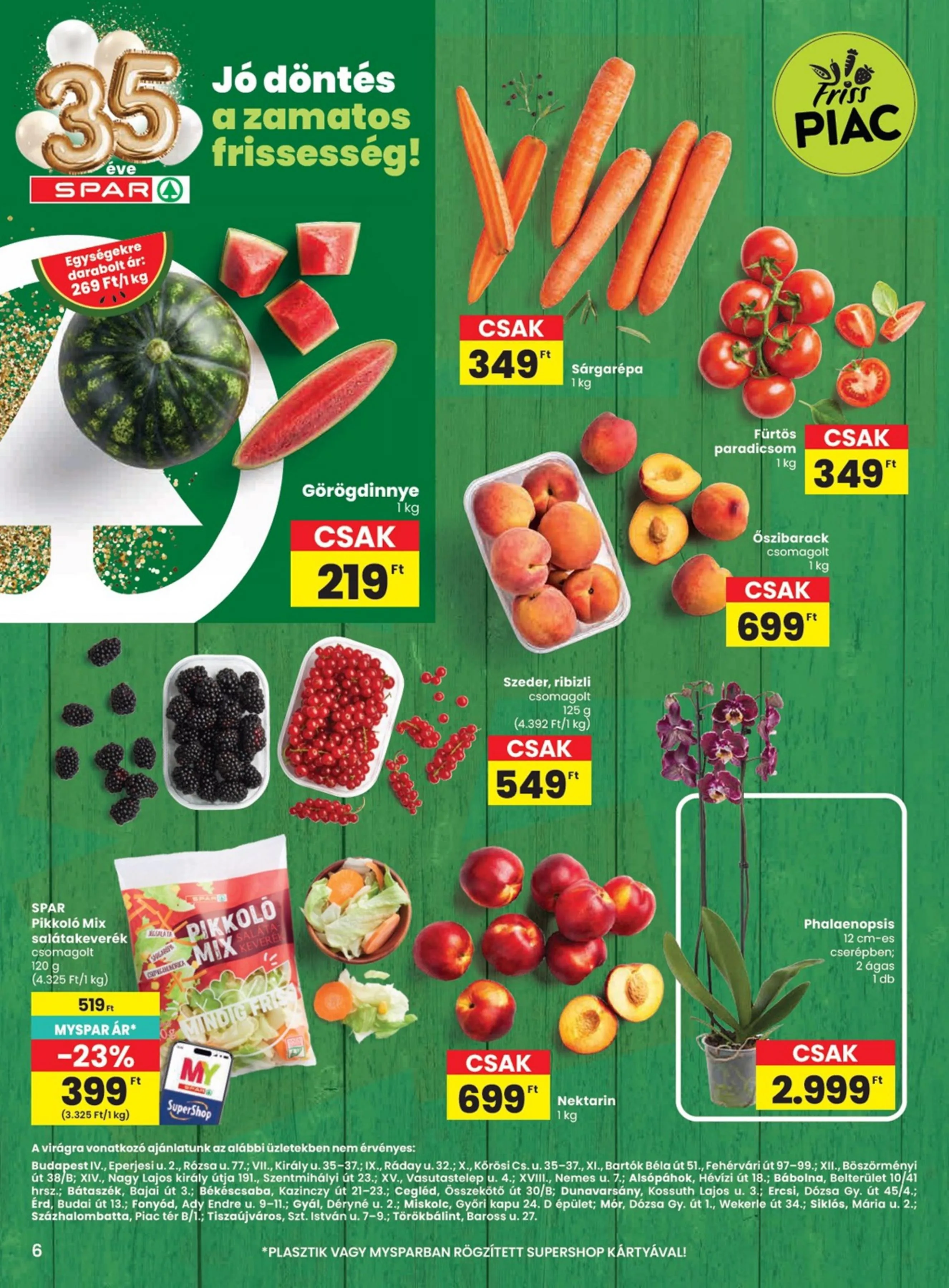 Spar akciós újság 06.25–07.01 – 6. oldal