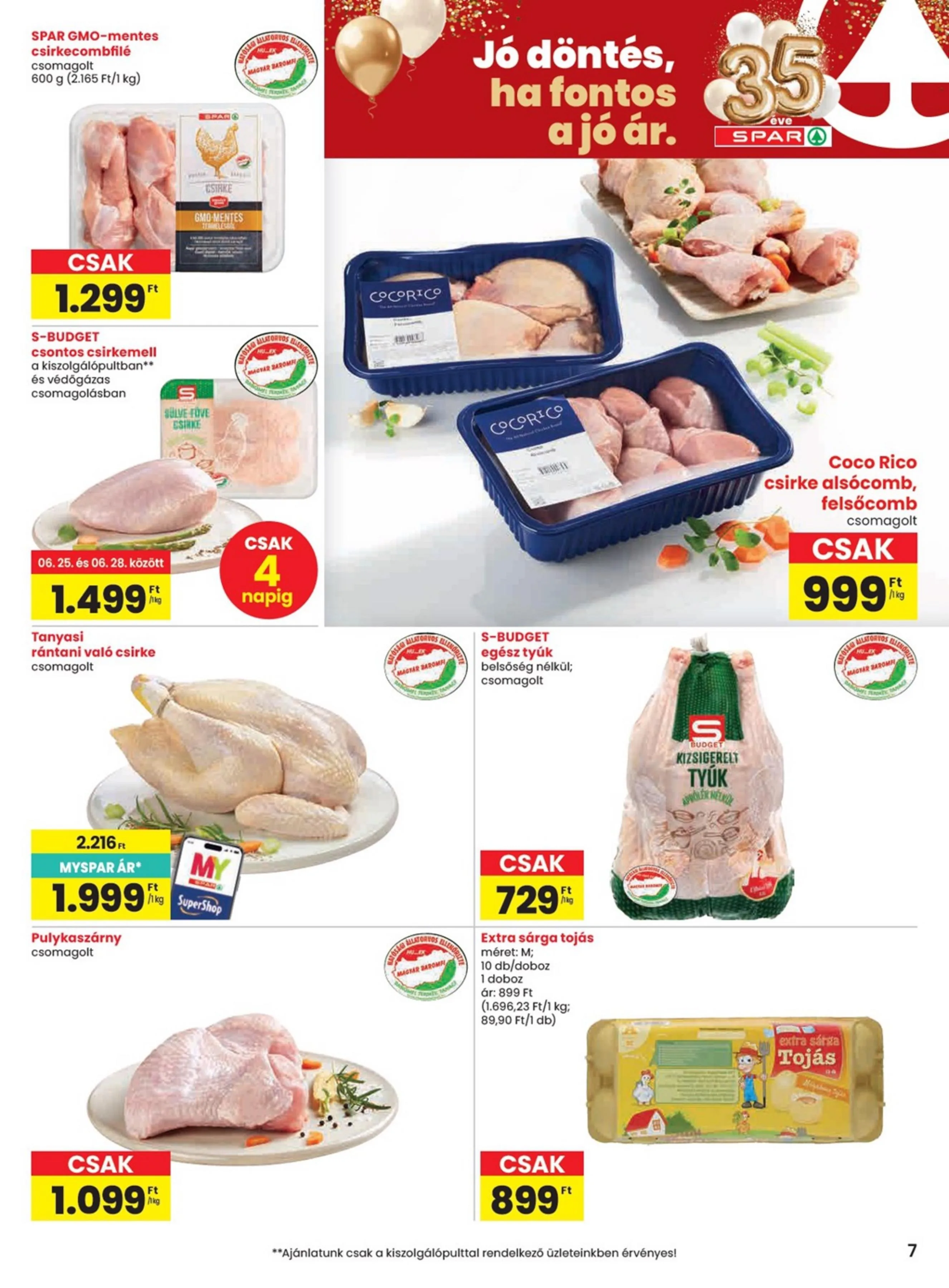 Spar akciós újság 06.25–07.01 – 7. oldal