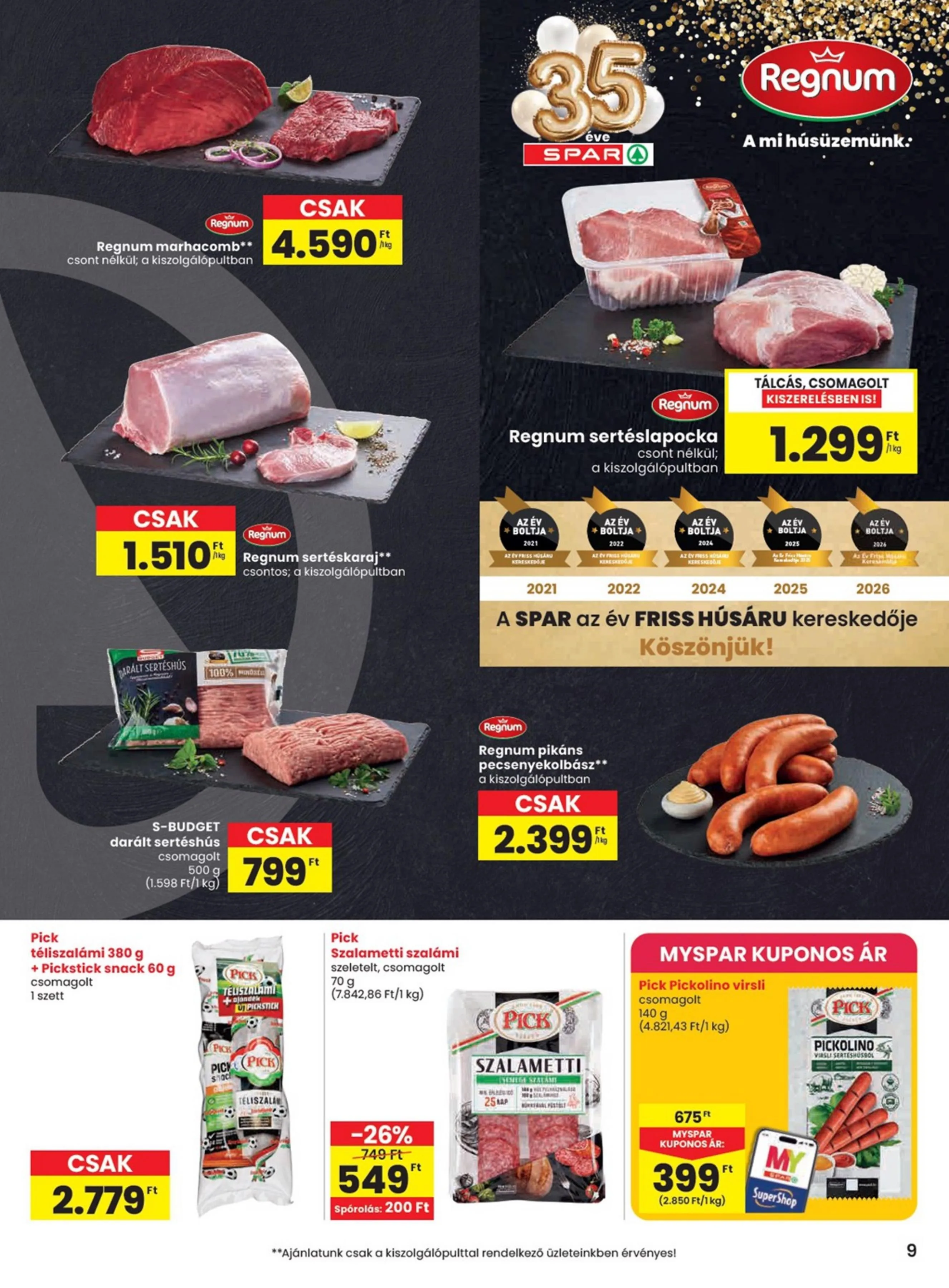 Spar akciós újság 06.25–07.01 – 9. oldal