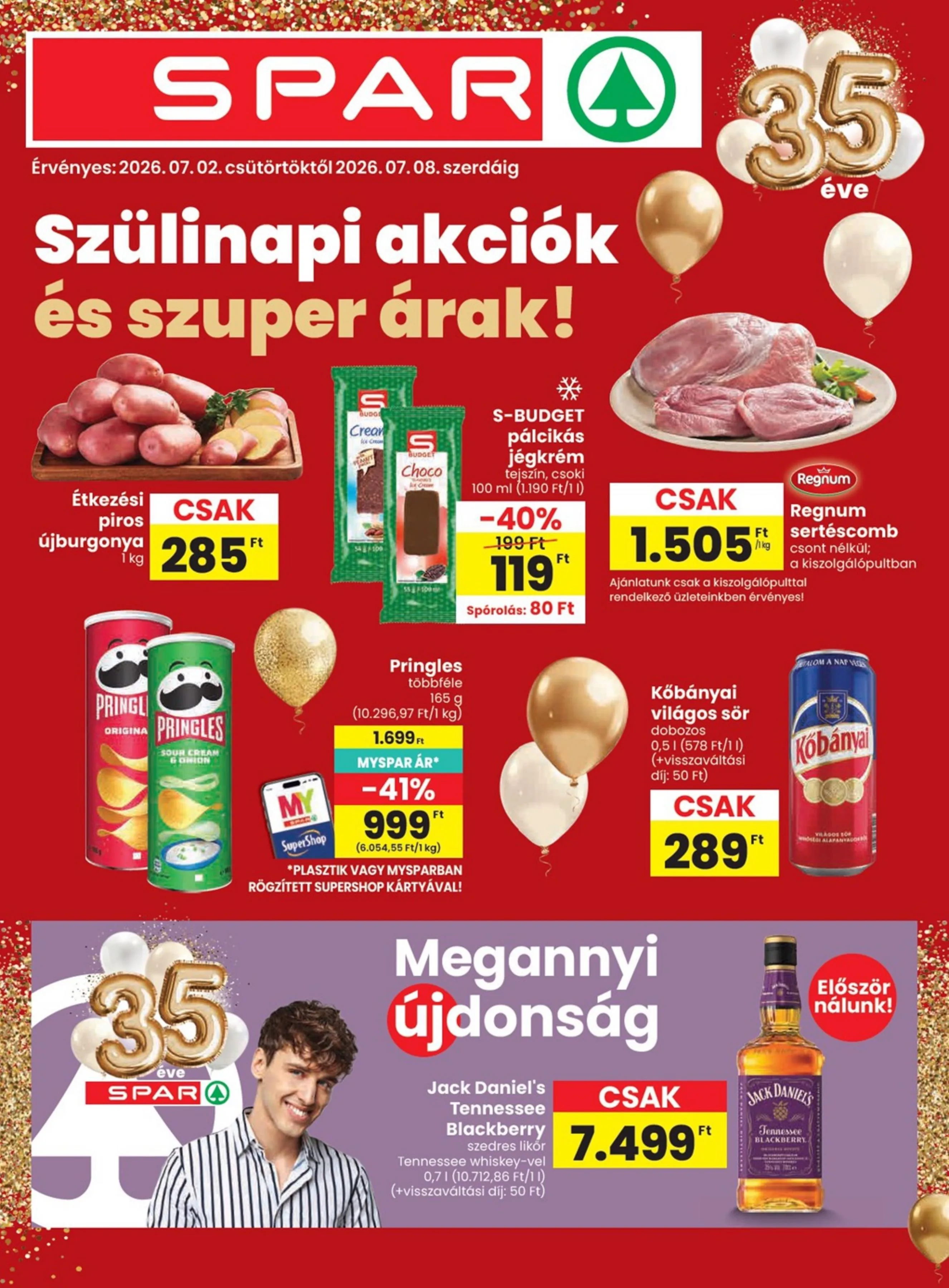 Spar akciós újság 07.02–07.08