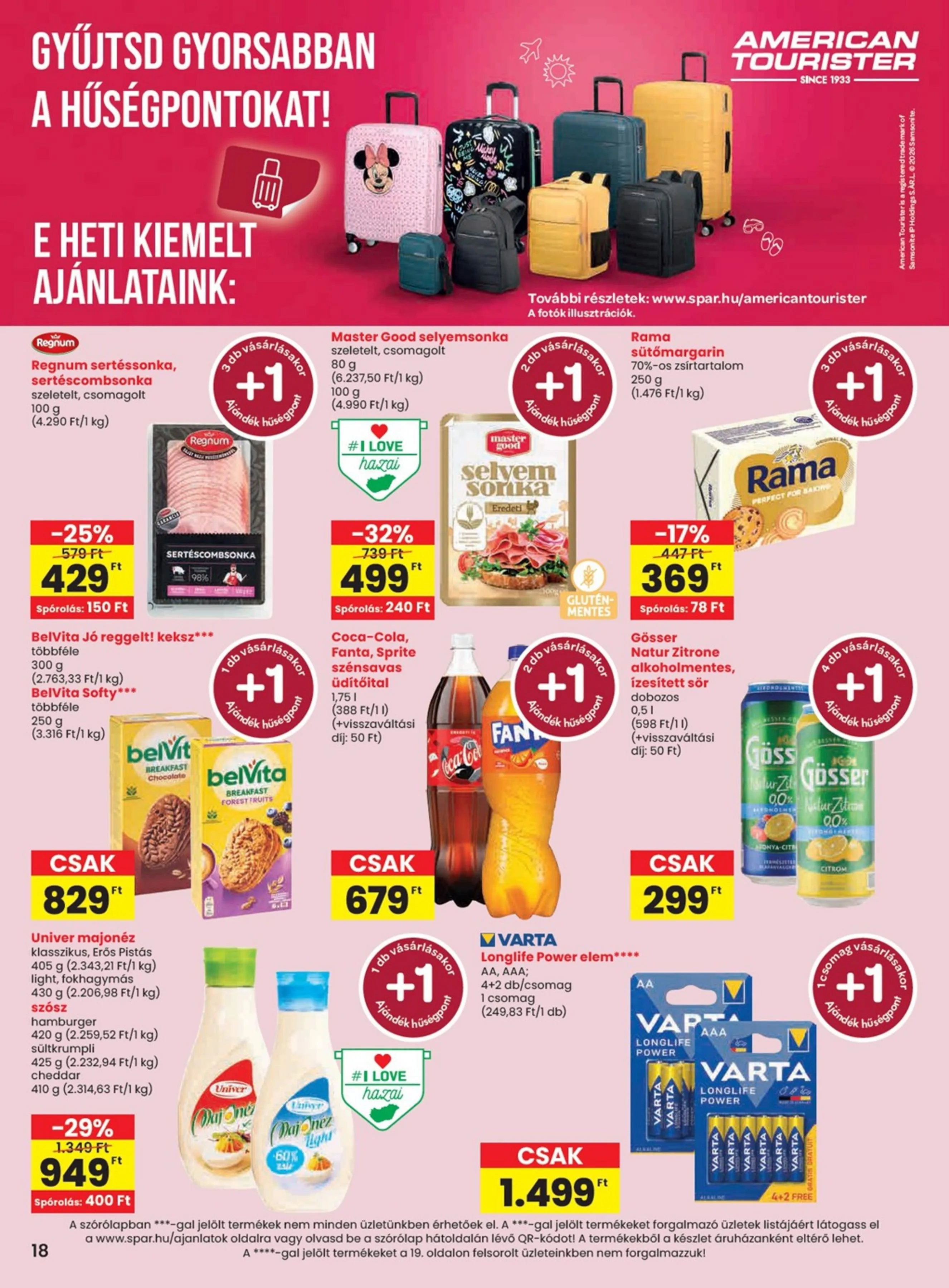 Spar akciós újság 07.02–07.08 – 18. oldal