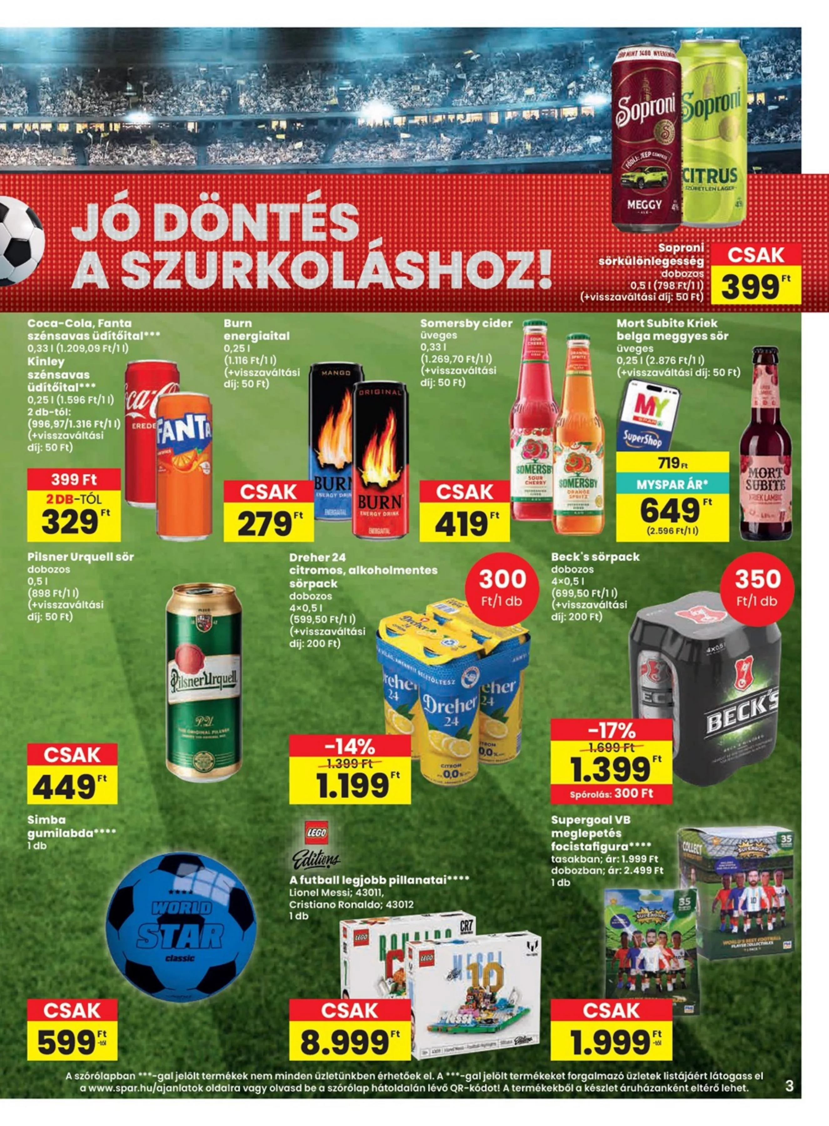 Spar akciós újság 07.02–07.08 – 3. oldal