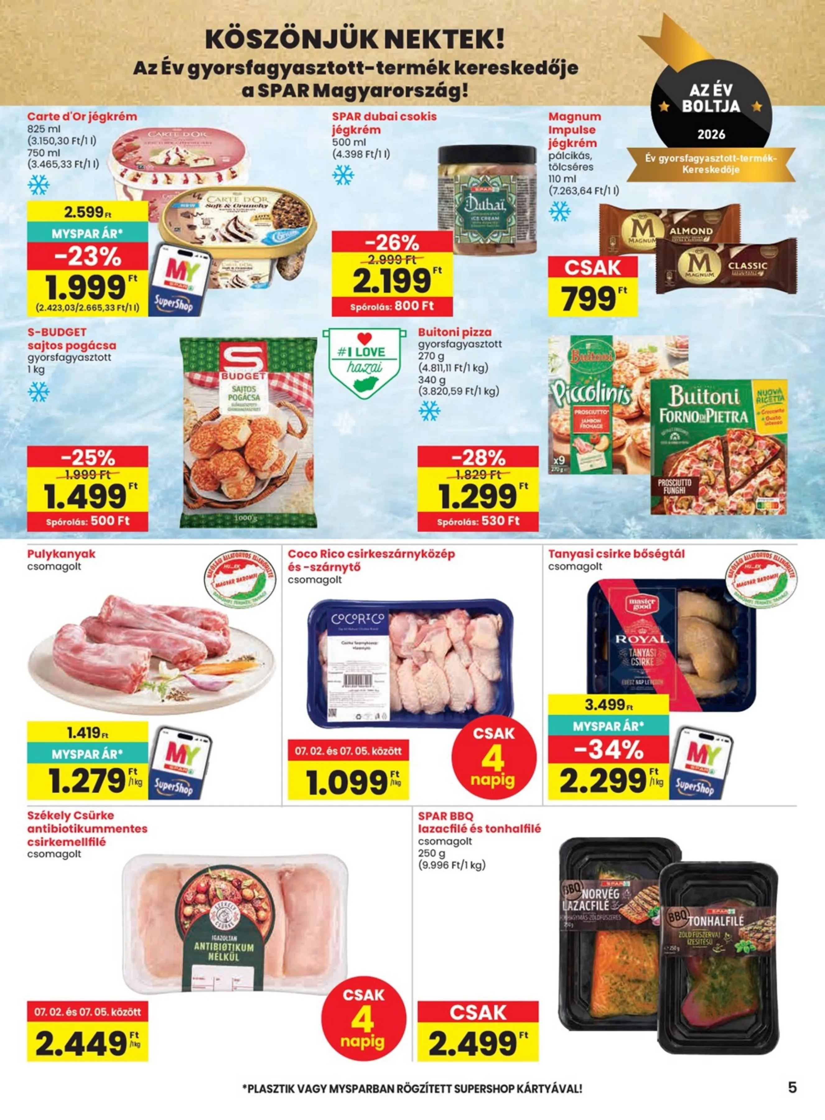 Spar akciós újság 07.02–07.08 – 5. oldal