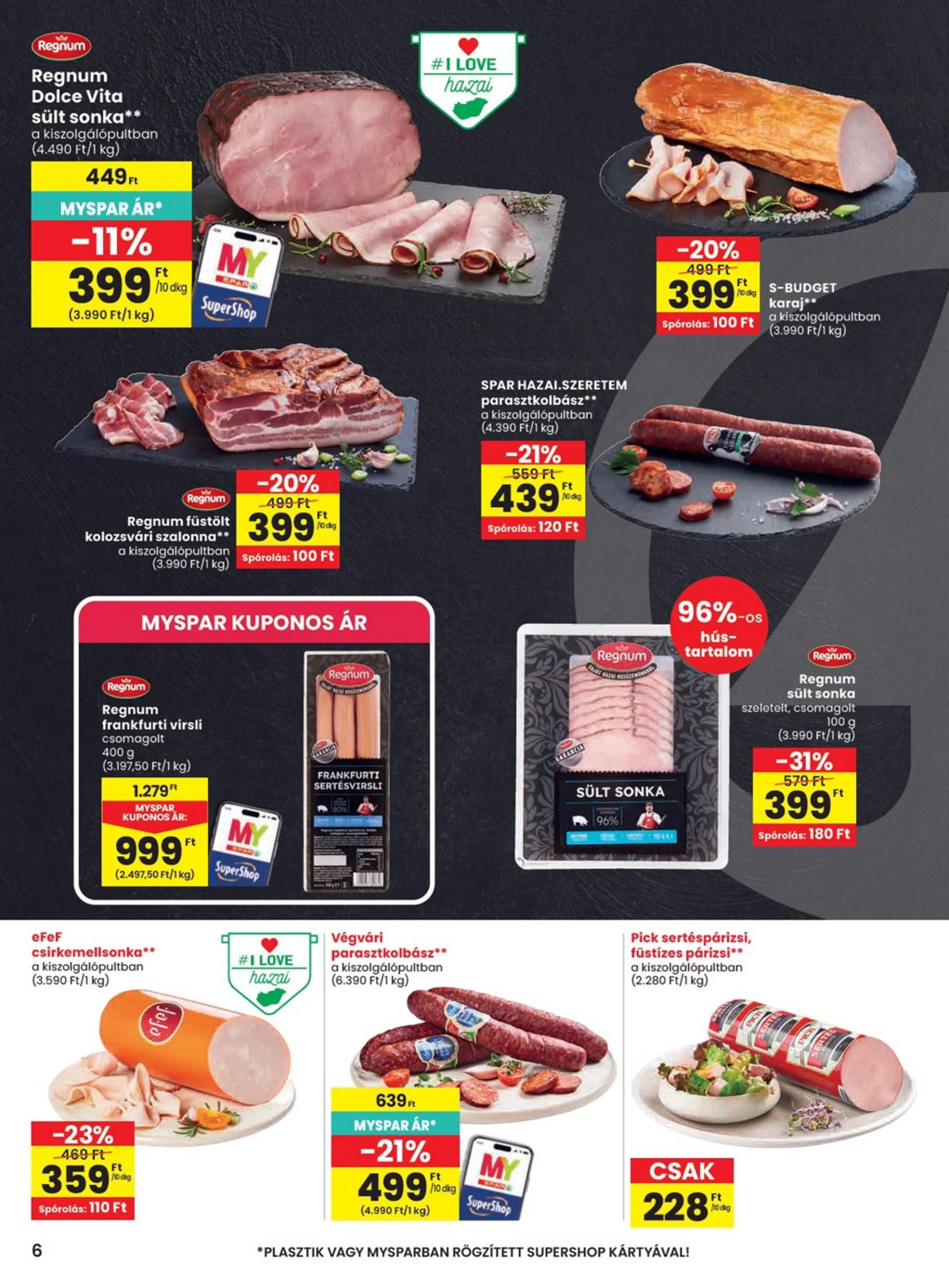 Spar akciós újság 07.02–07.08 – 6. oldal