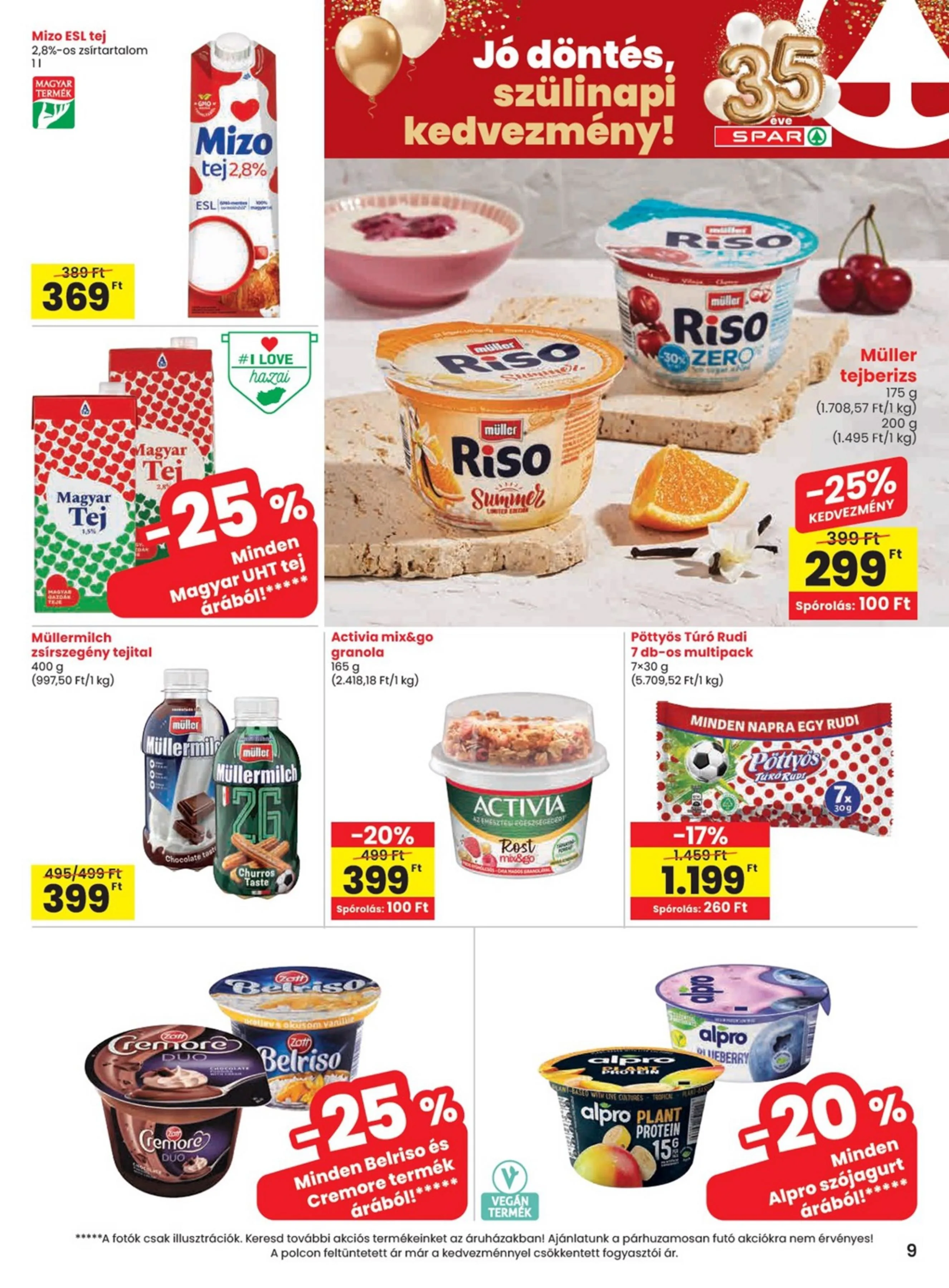 Spar akciós újság 07.02–07.08 – 9. oldal