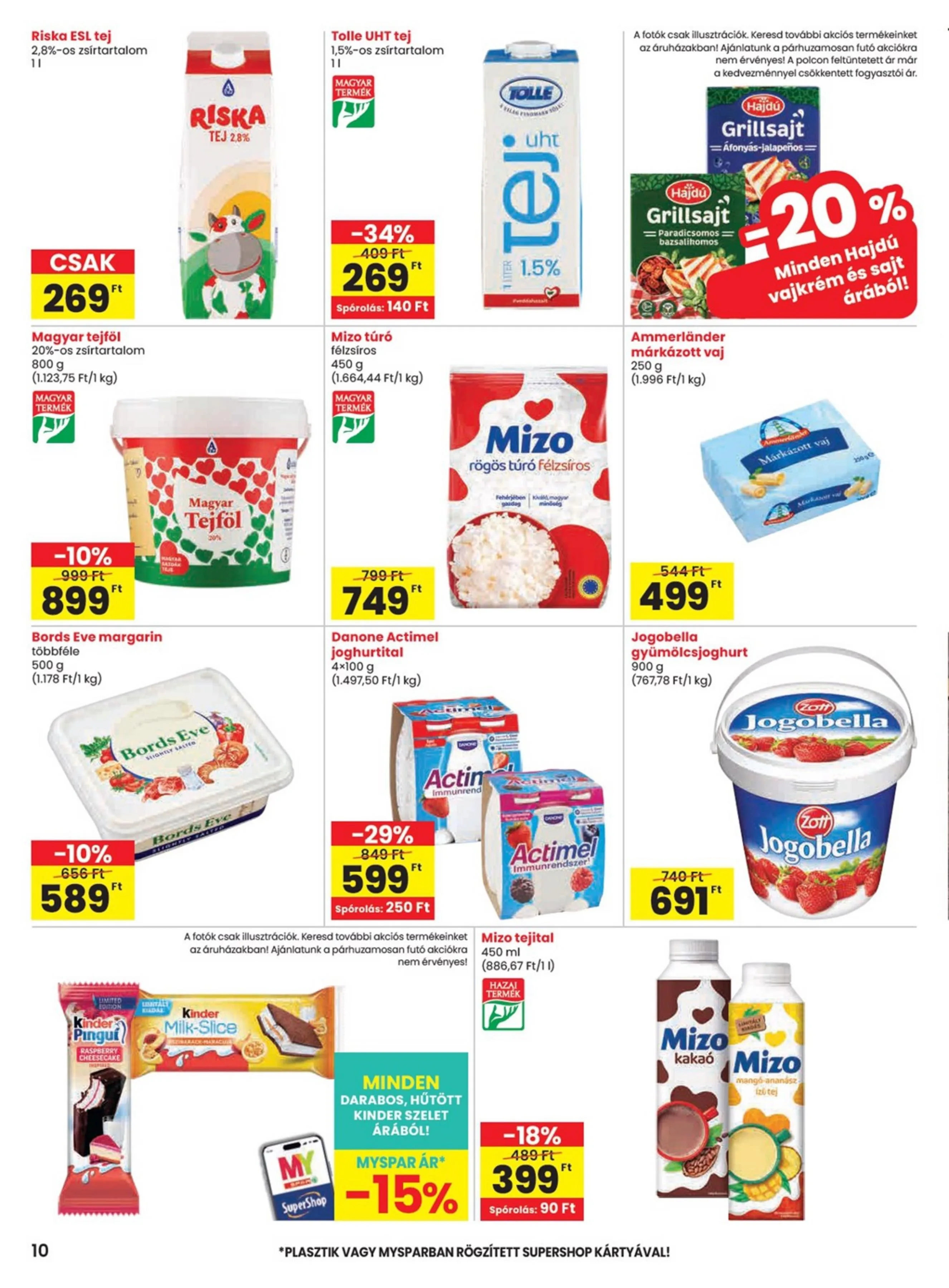 Spar akciós újság 07.09–07.15 – 10. oldal