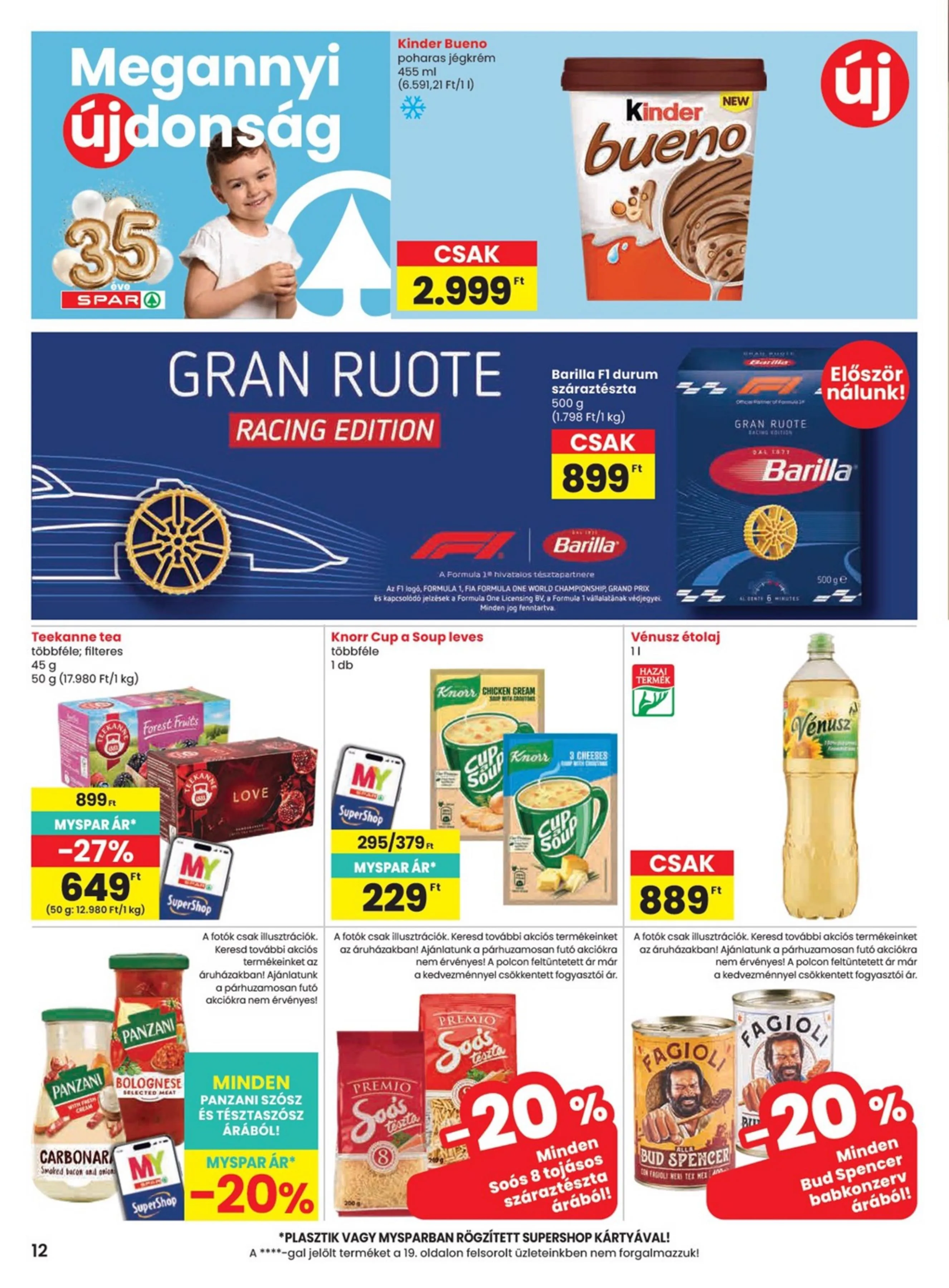 Spar akciós újság 07.09–07.15 – 12. oldal