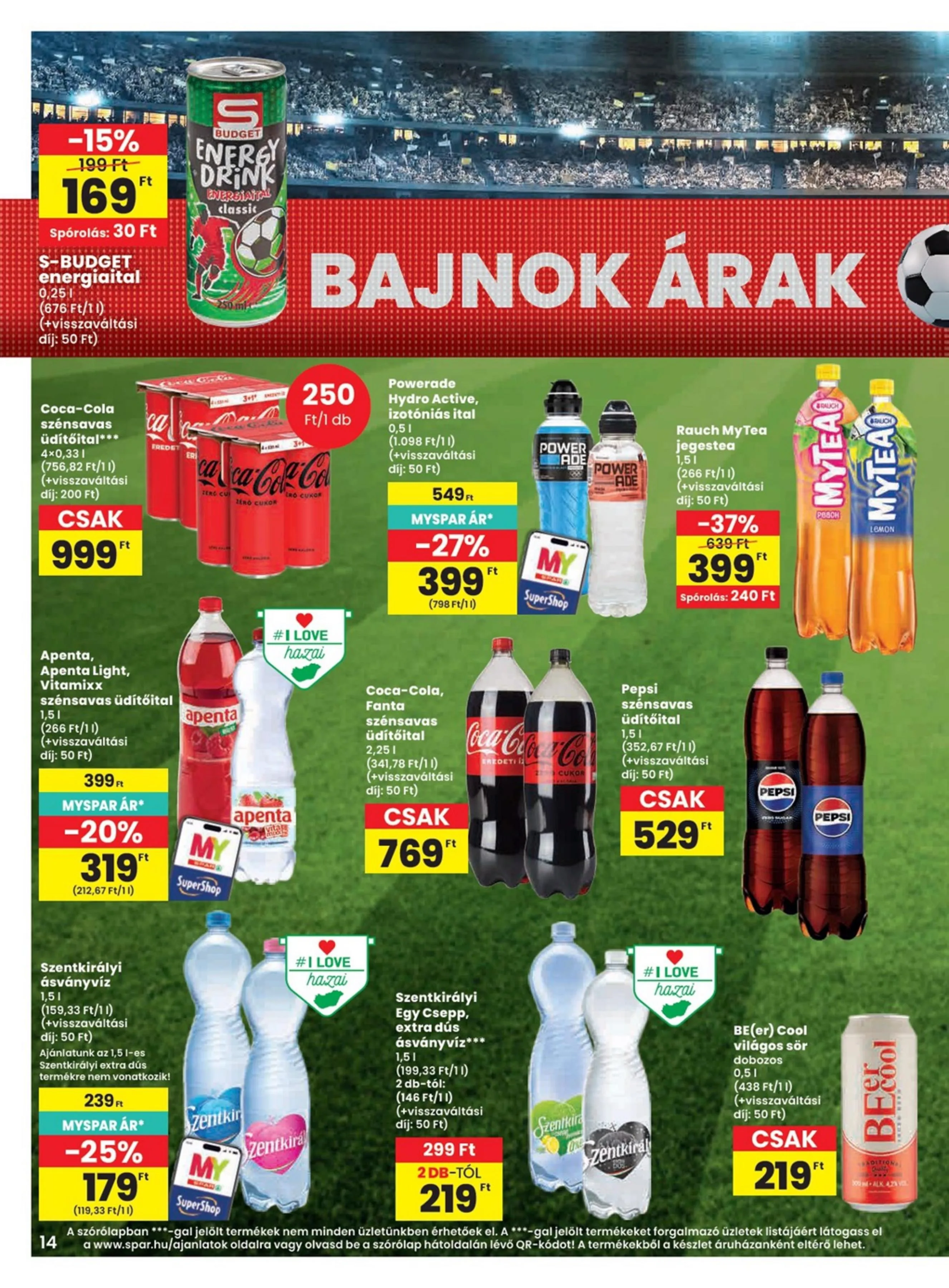 Spar akciós újság 07.09–07.15 – 14. oldal