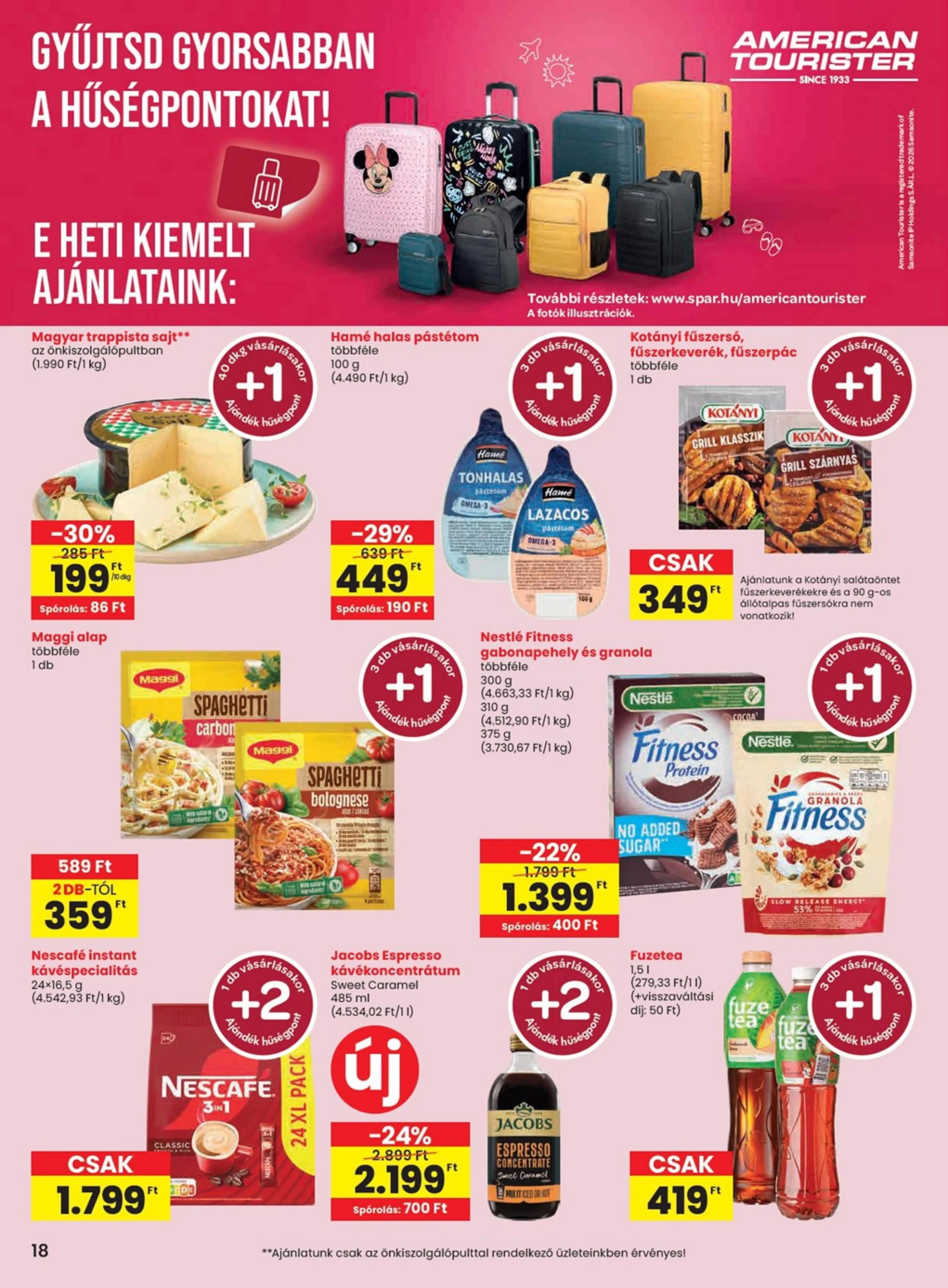 Spar akciós újság 07.09–07.15 – 18. oldal