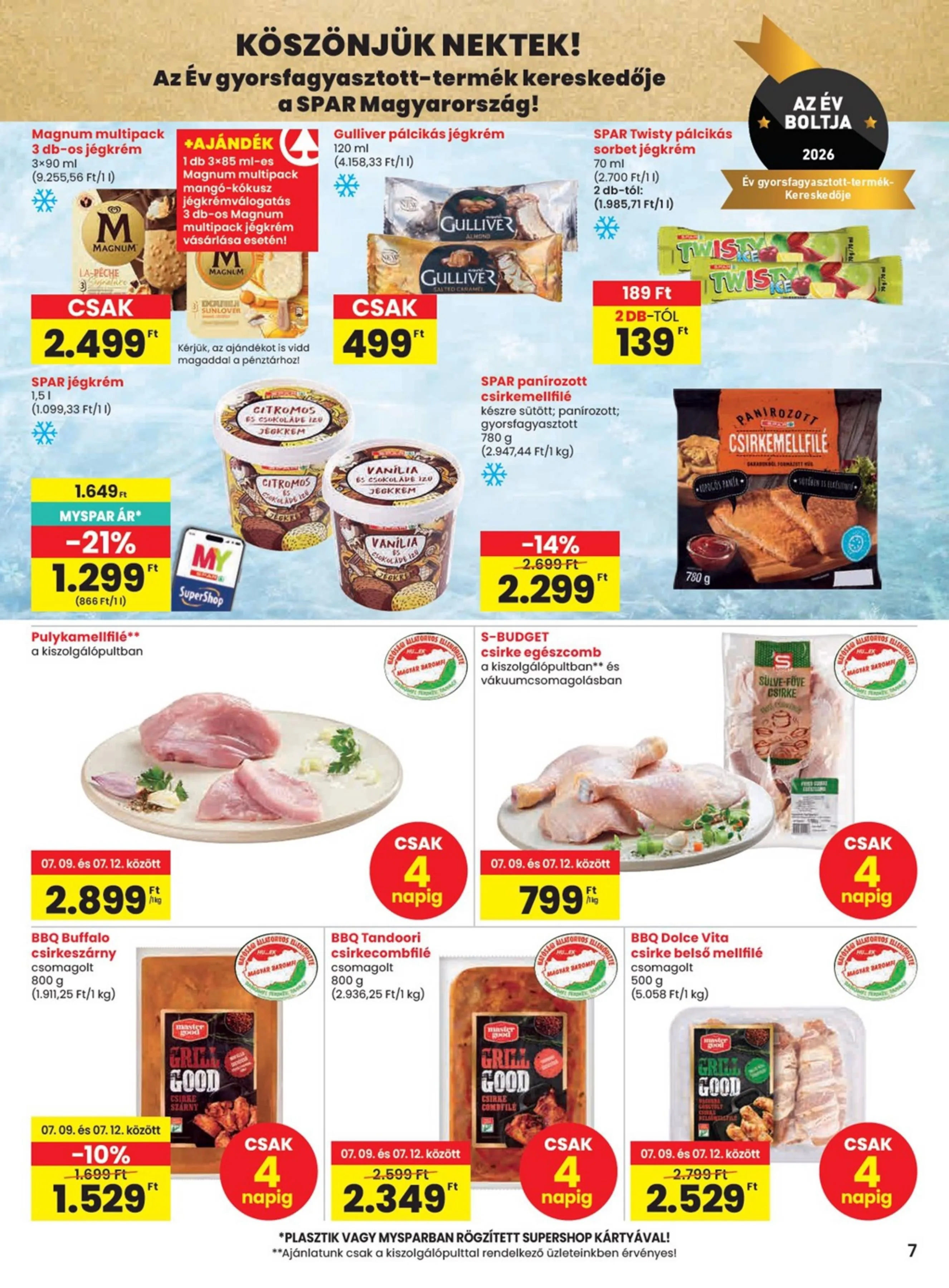 Spar akciós újság 07.09–07.15 – 7. oldal