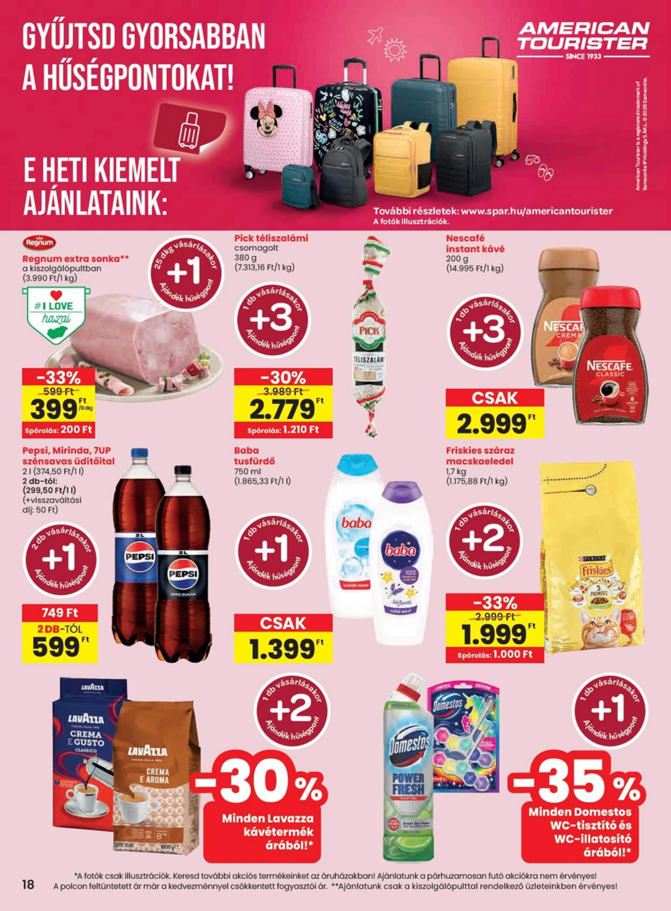 Spar akciós újság 07.16–07.22 – 18. oldal