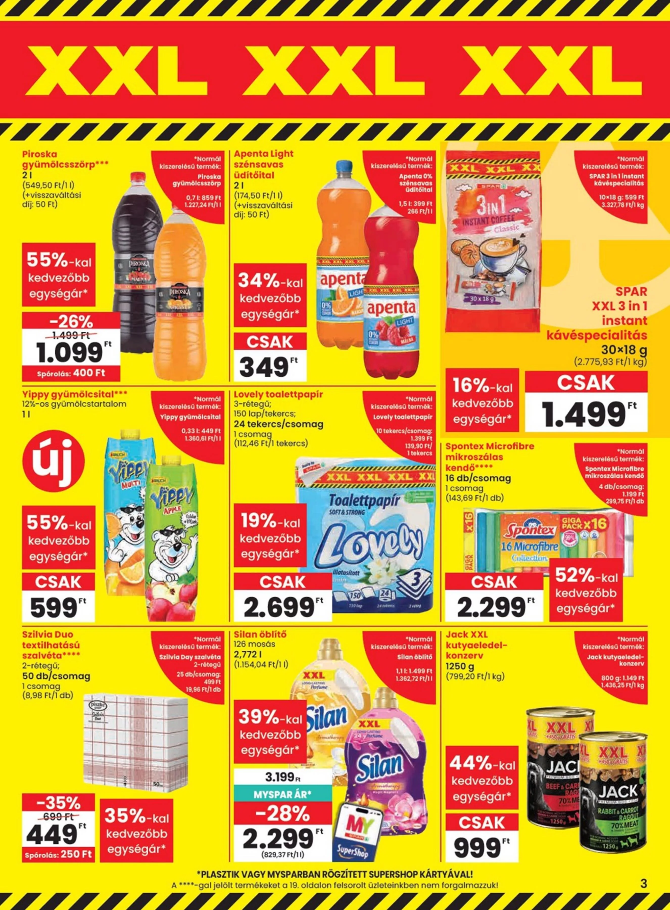 Spar akciós újság 07.16–07.22 – 3. oldal