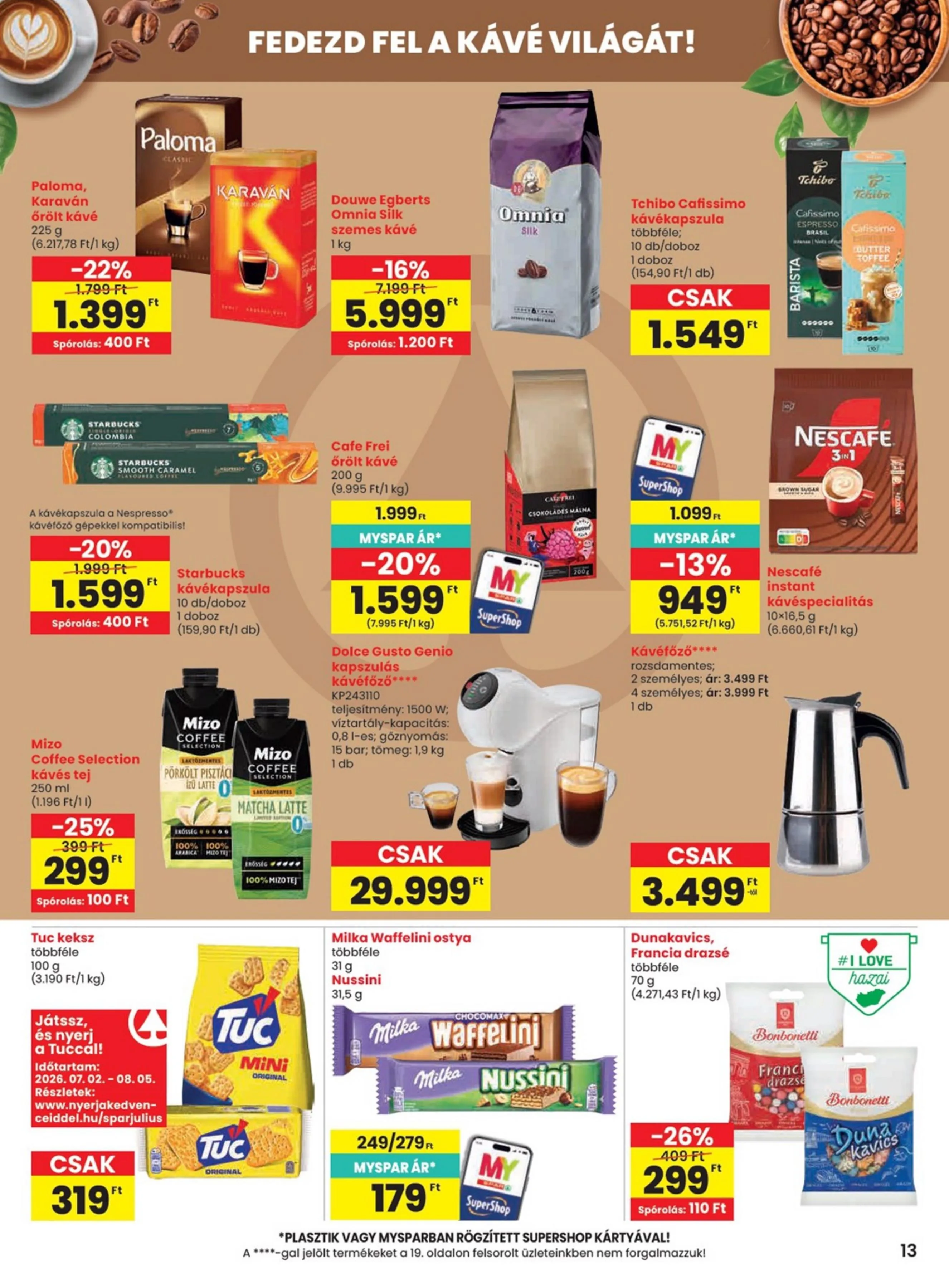 Spar akciós újság 07.23–07.29 – 13. oldal