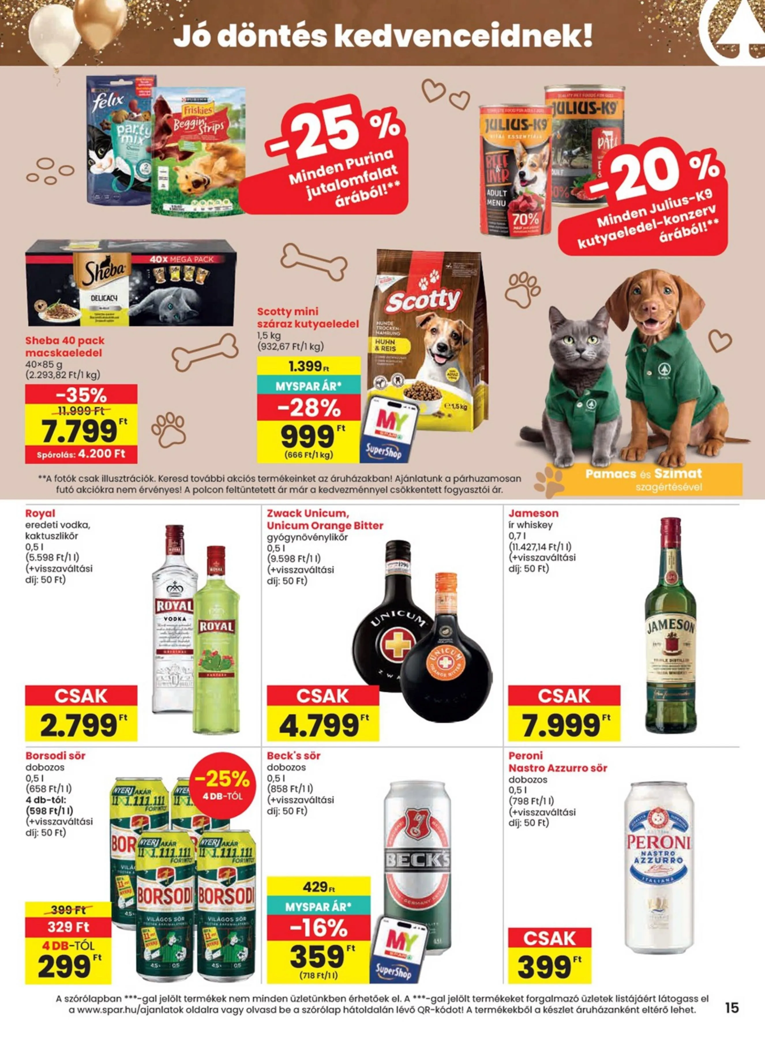 Spar akciós újság 07.23–07.29 – 15. oldal