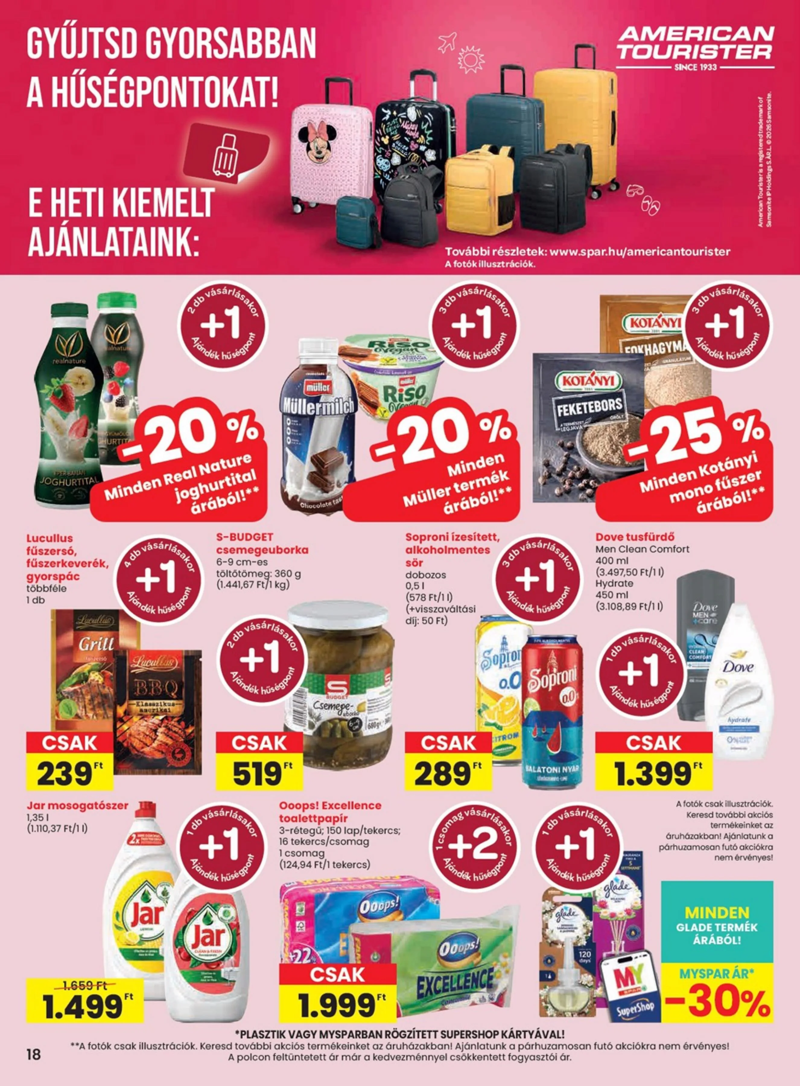 Spar akciós újság 07.23–07.29 – 18. oldal