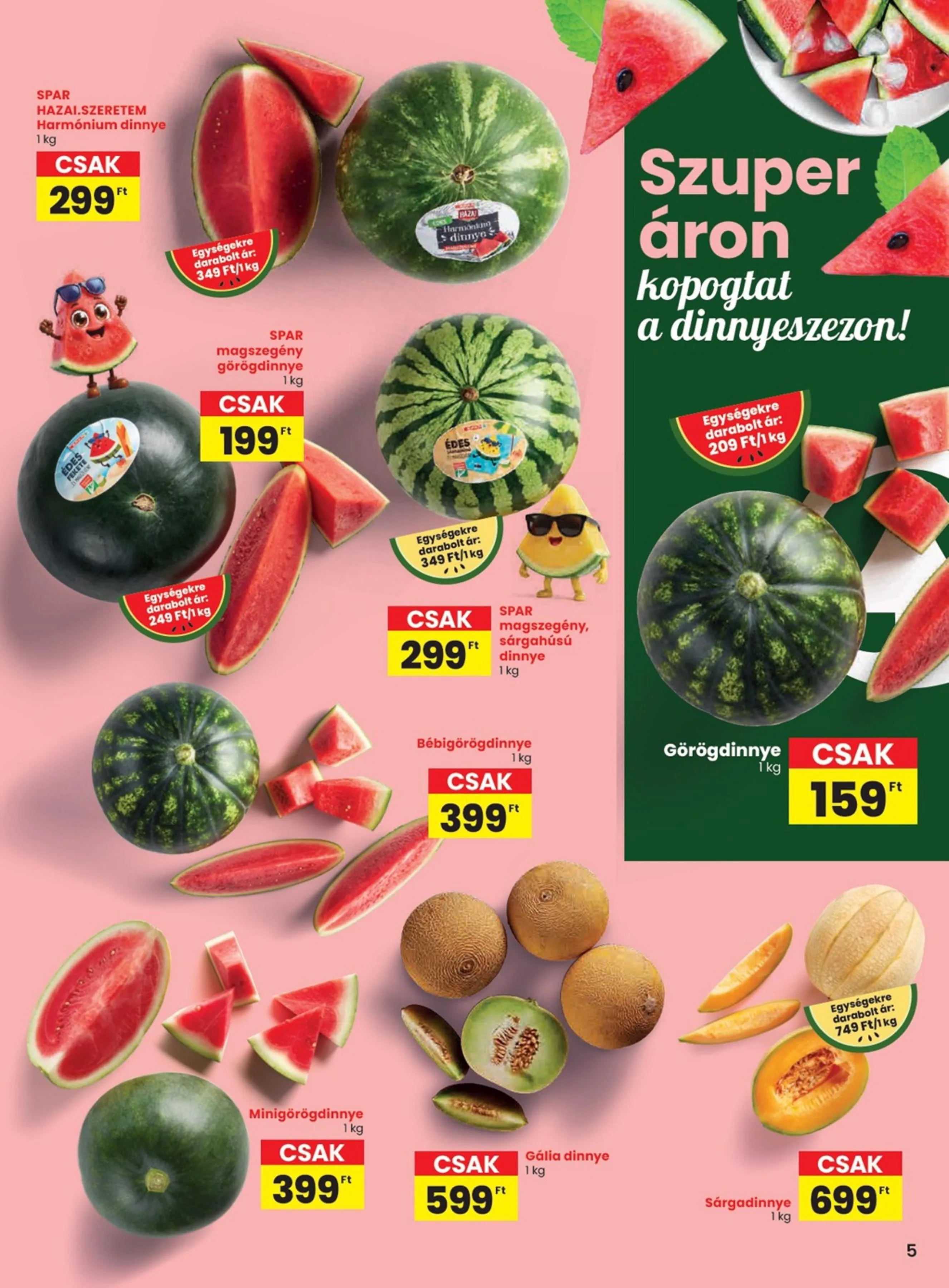 Spar akciós újság 07.23–07.29 – 5. oldal