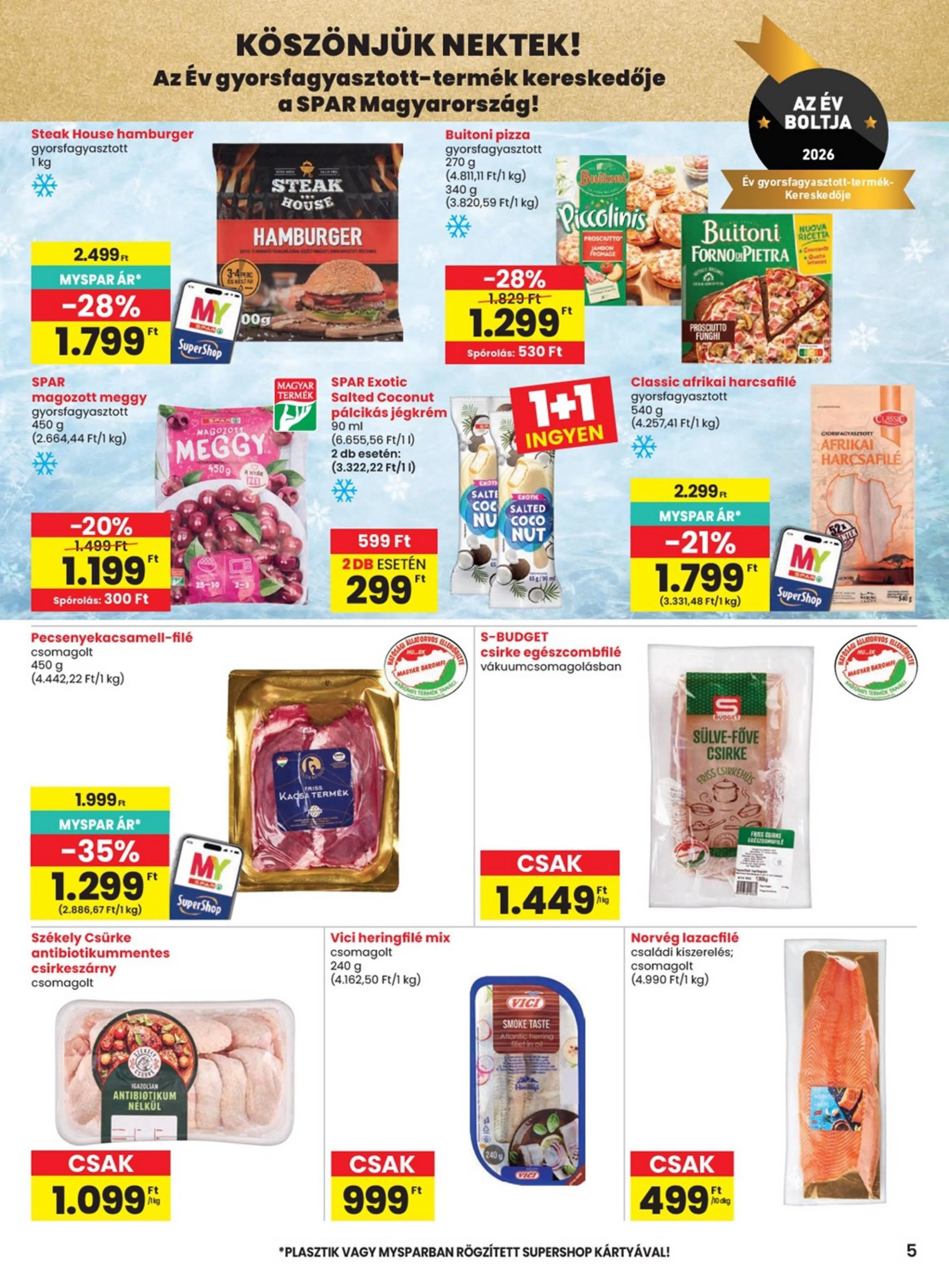 Spar akciós újság 08.13–08.19 – 5. oldal