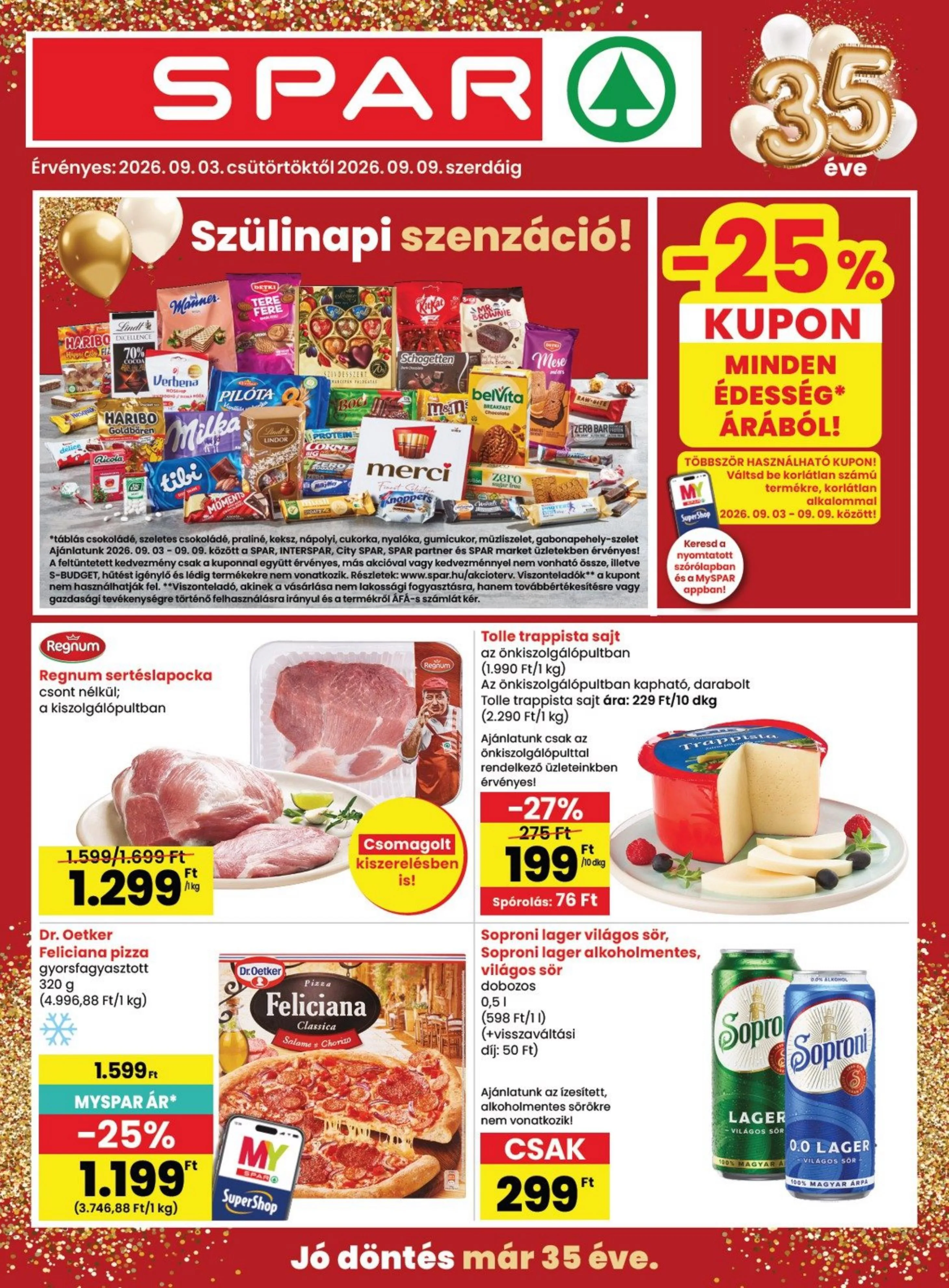 Spar akciós újság 09.03–09.09