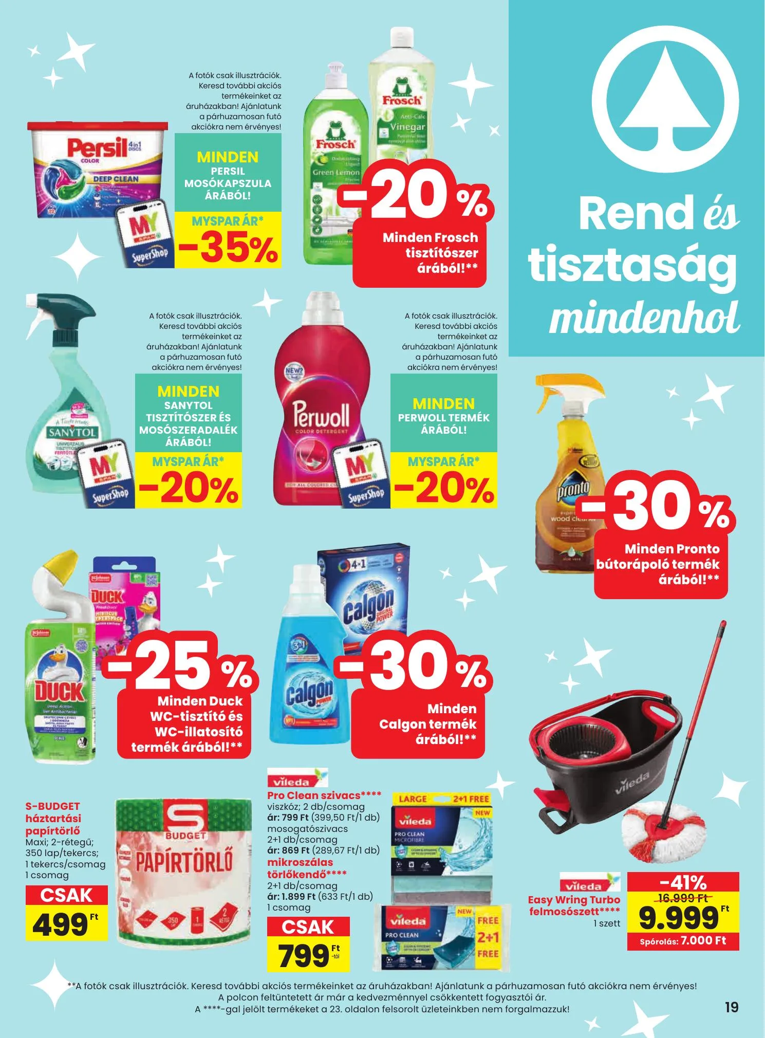 Spar akciós újság 10.01–10.07 – 19. oldal