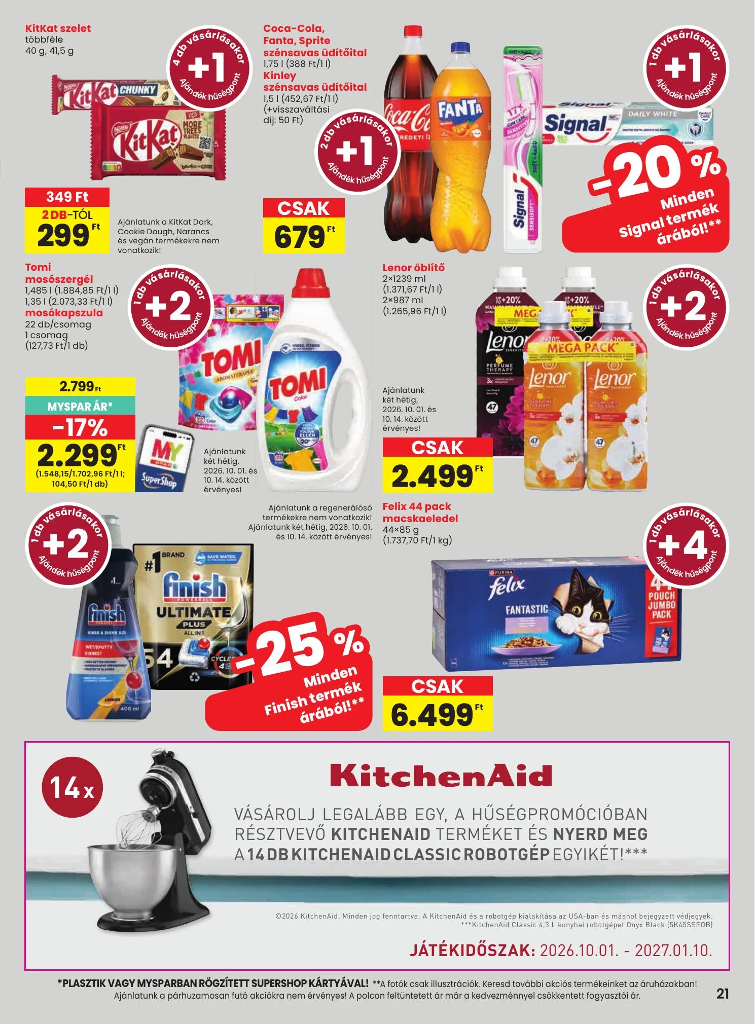 Spar akciós újság 10.01–10.07 – 21. oldal