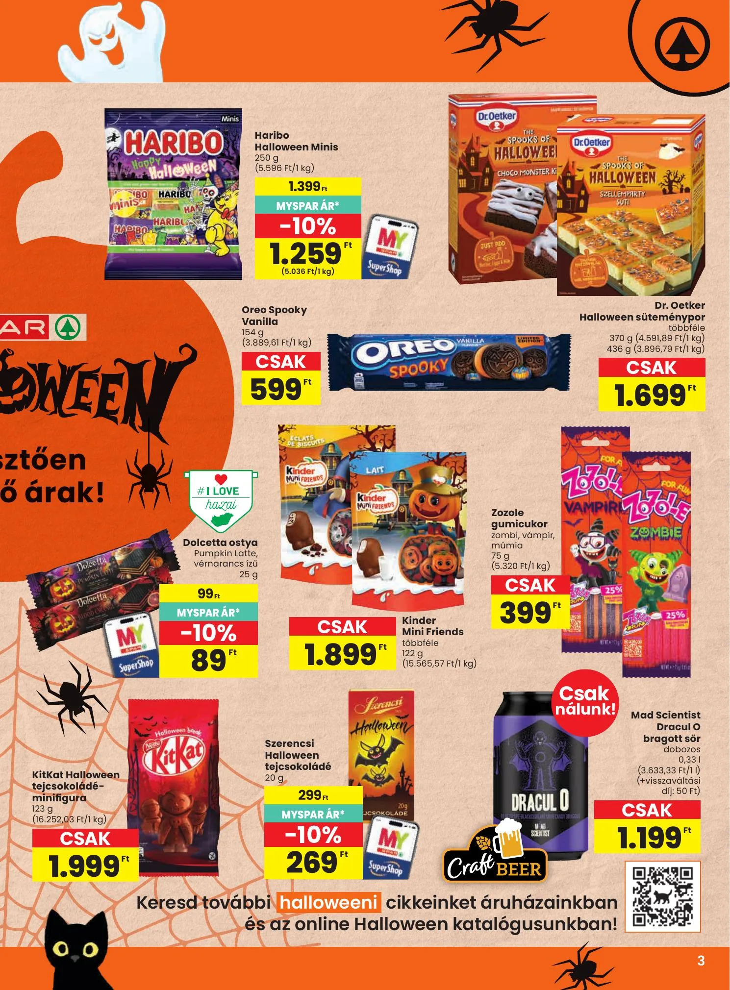 Spar akciós újság 10.01–10.07 – 3. oldal