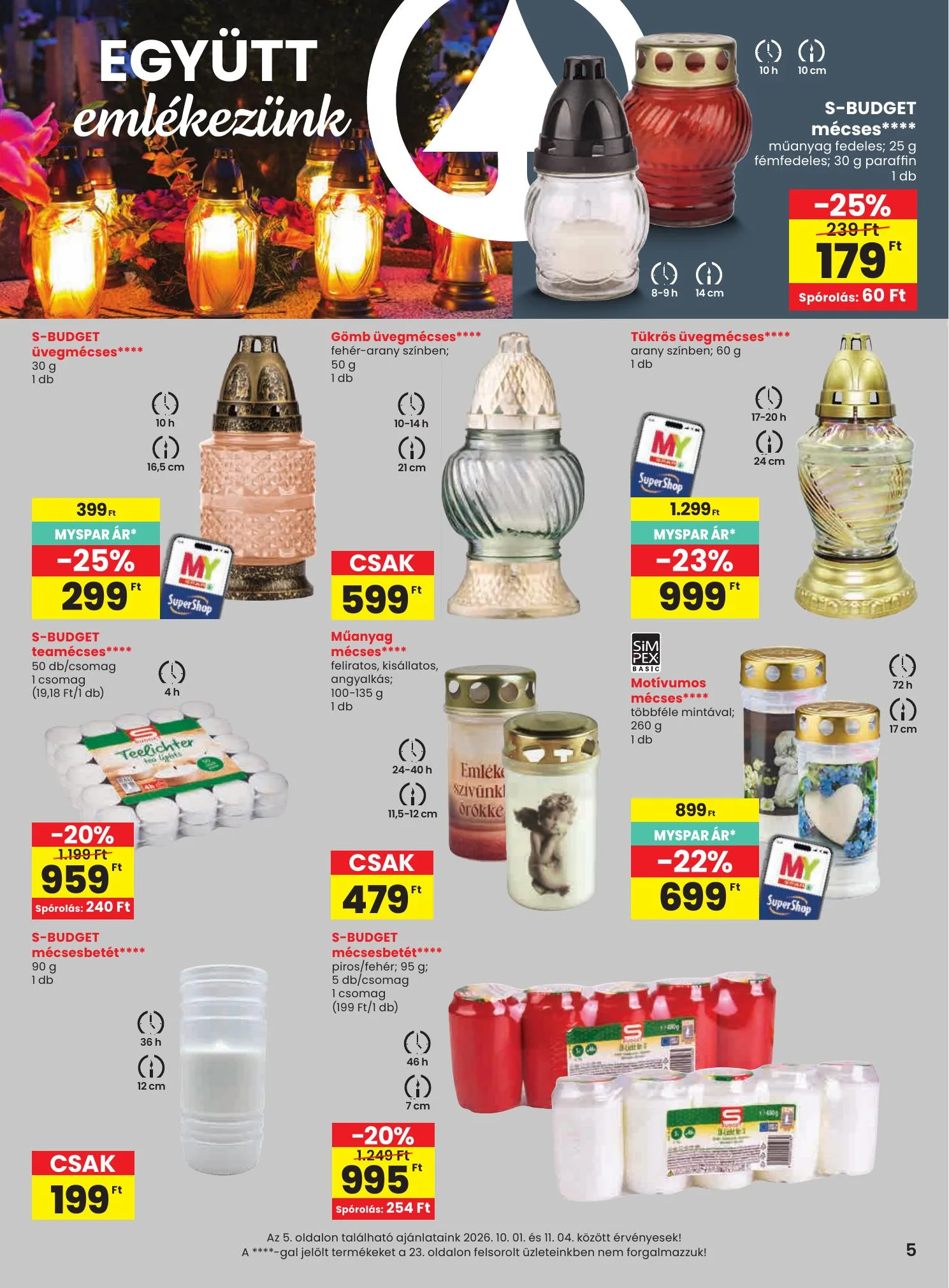 Spar akciós újság 10.01–10.07 – 5. oldal