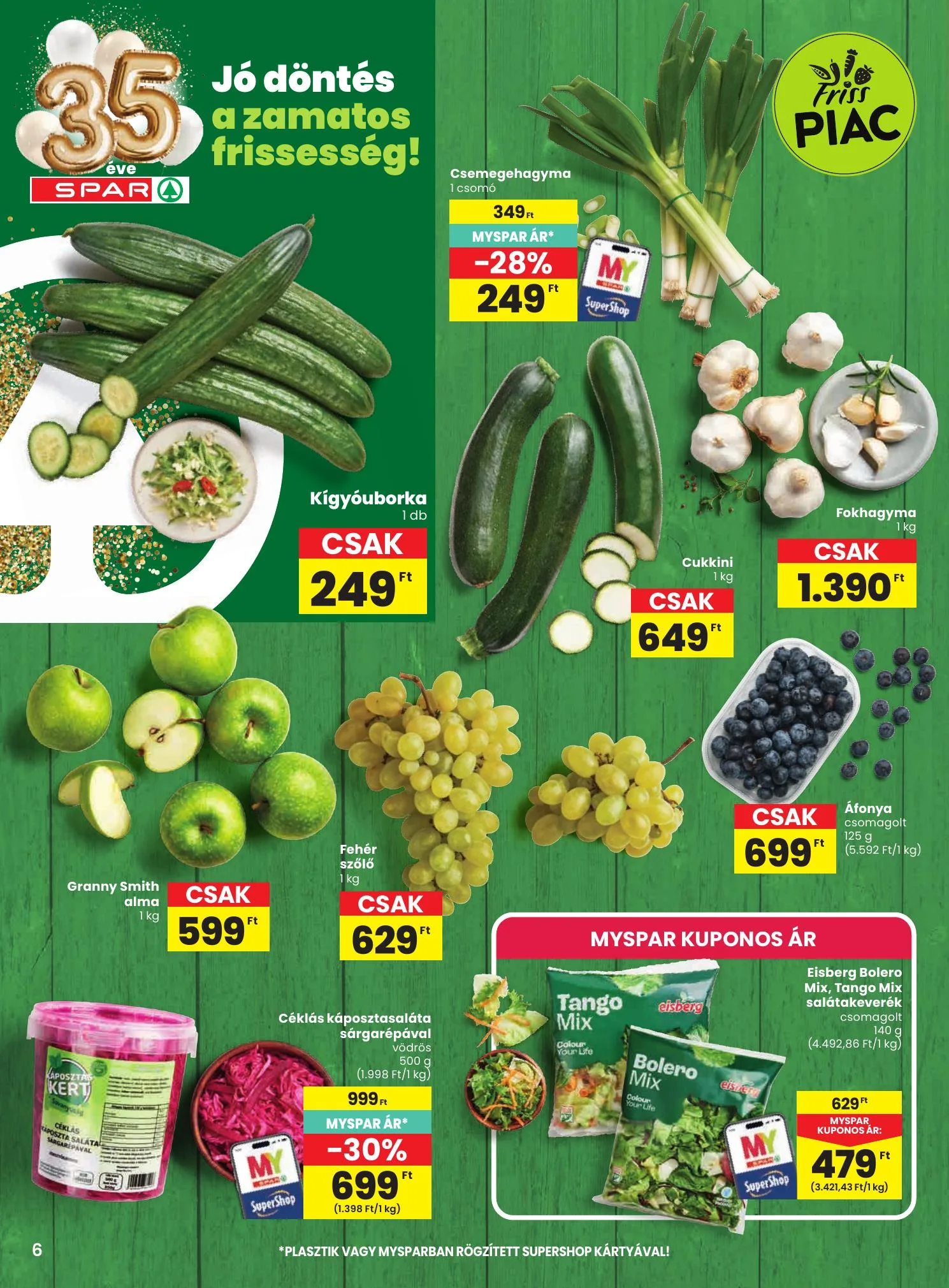 Spar akciós újság 10.01–10.07 – 6. oldal