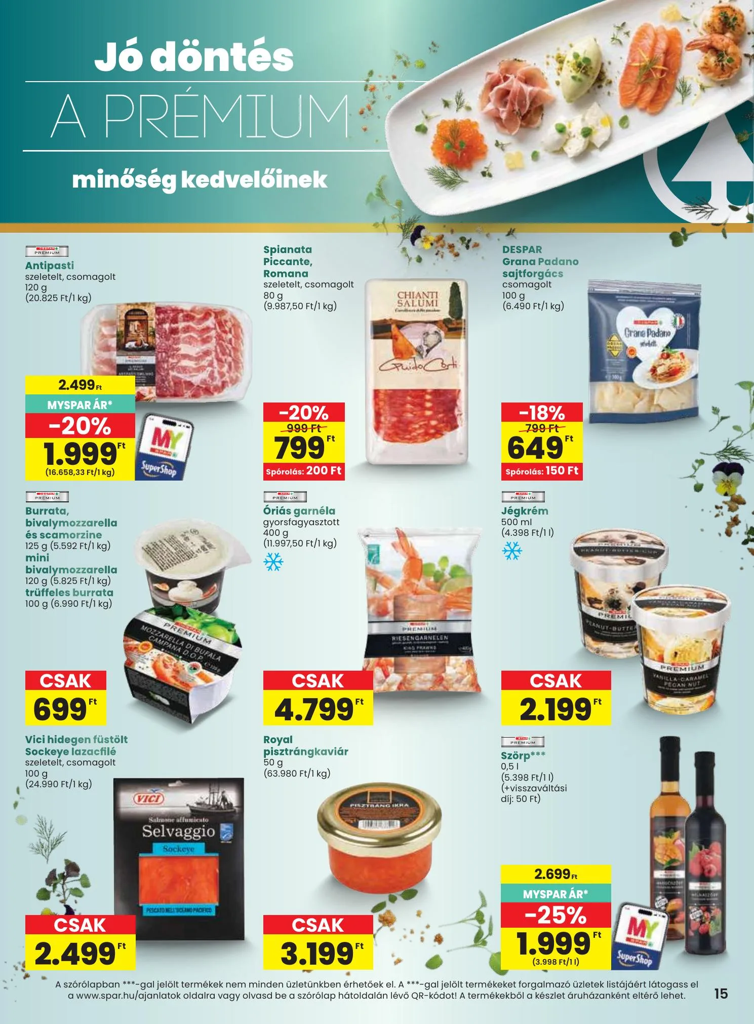 Spar akciós újság 10.08–10.14 – 15. oldal