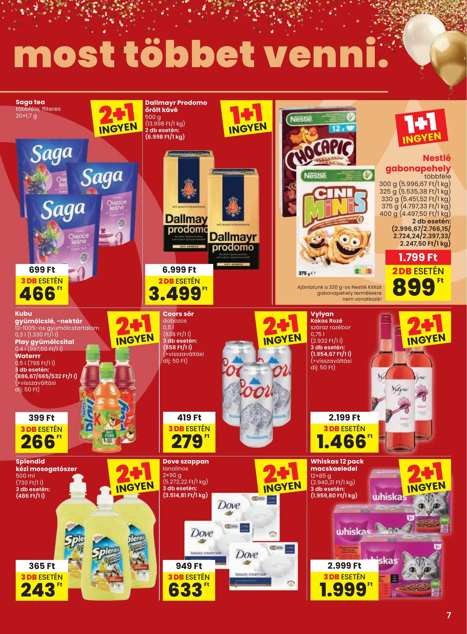 Spar akciós újság 10.08–10.14 – 7. oldal
