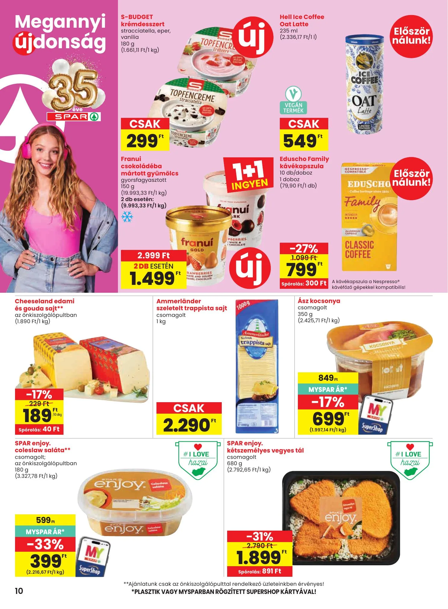 Spar akciós újság 10.29–11.04 – 10. oldal