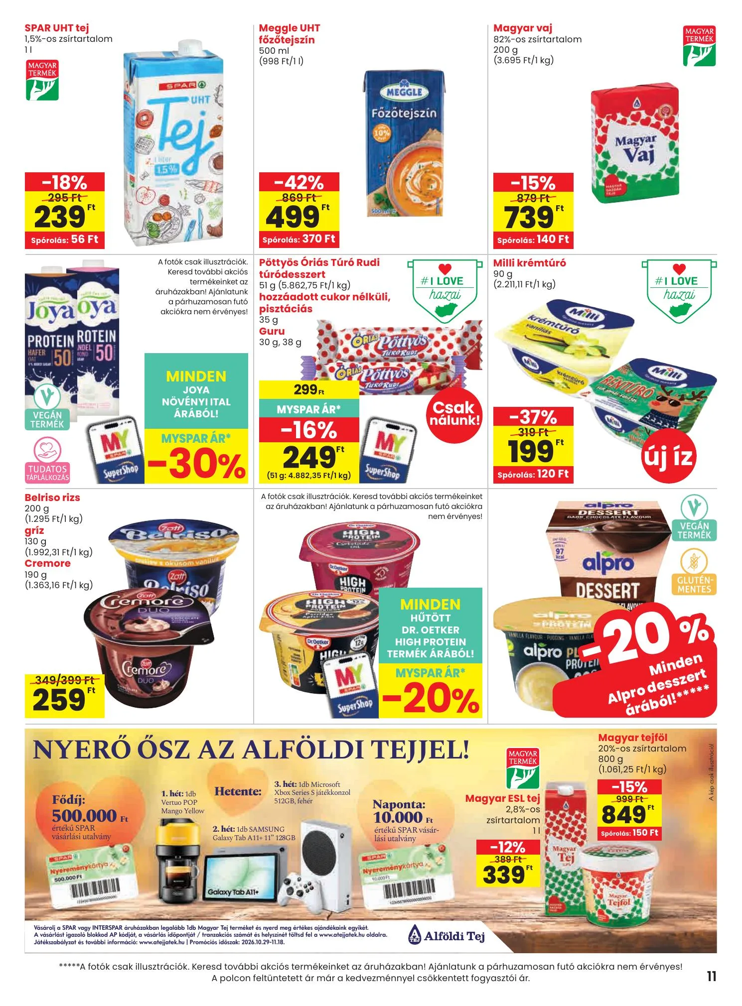 Spar akciós újság 10.29–11.04 – 11. oldal