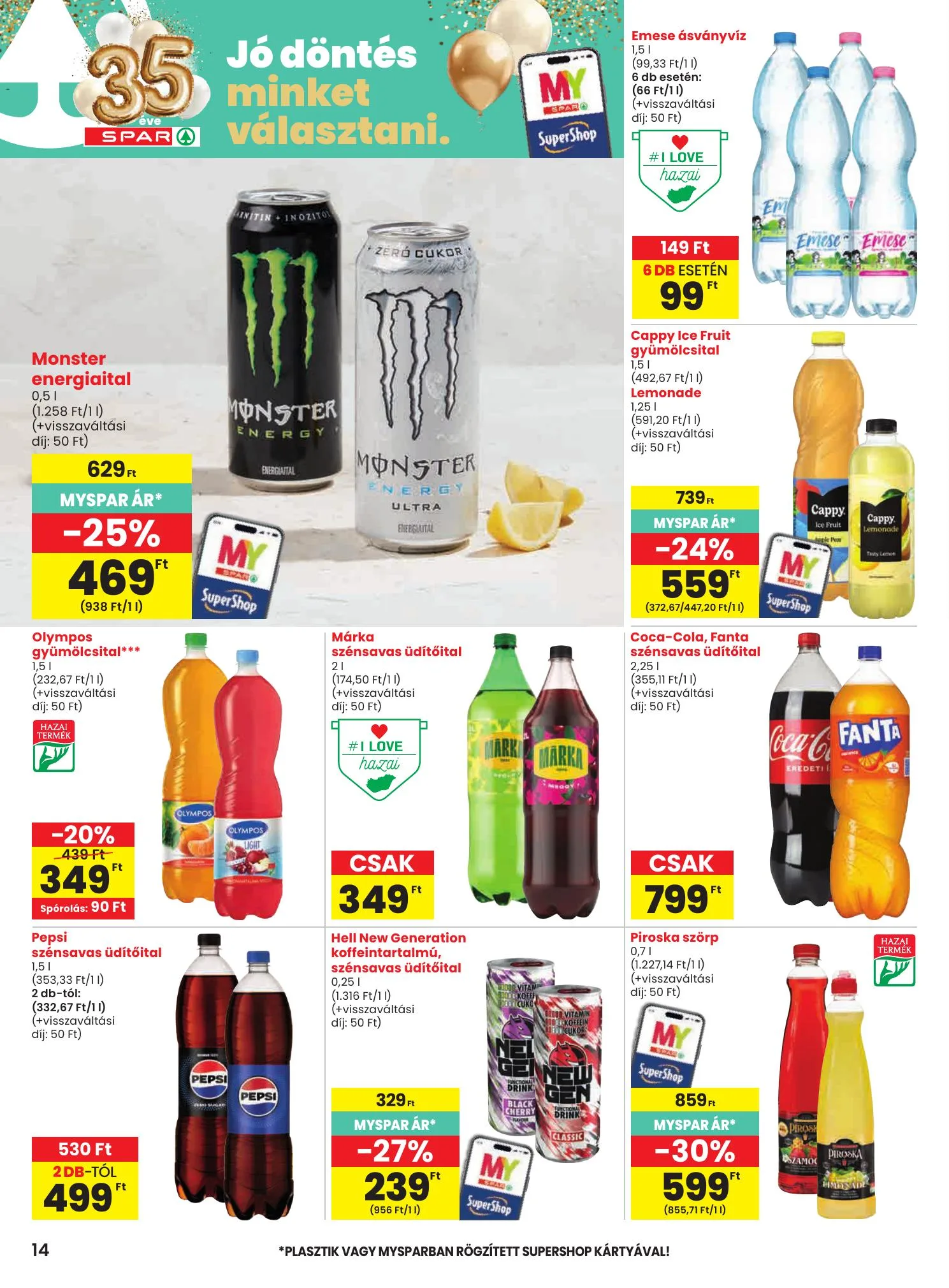 Spar akciós újság 10.29–11.04 – 14. oldal