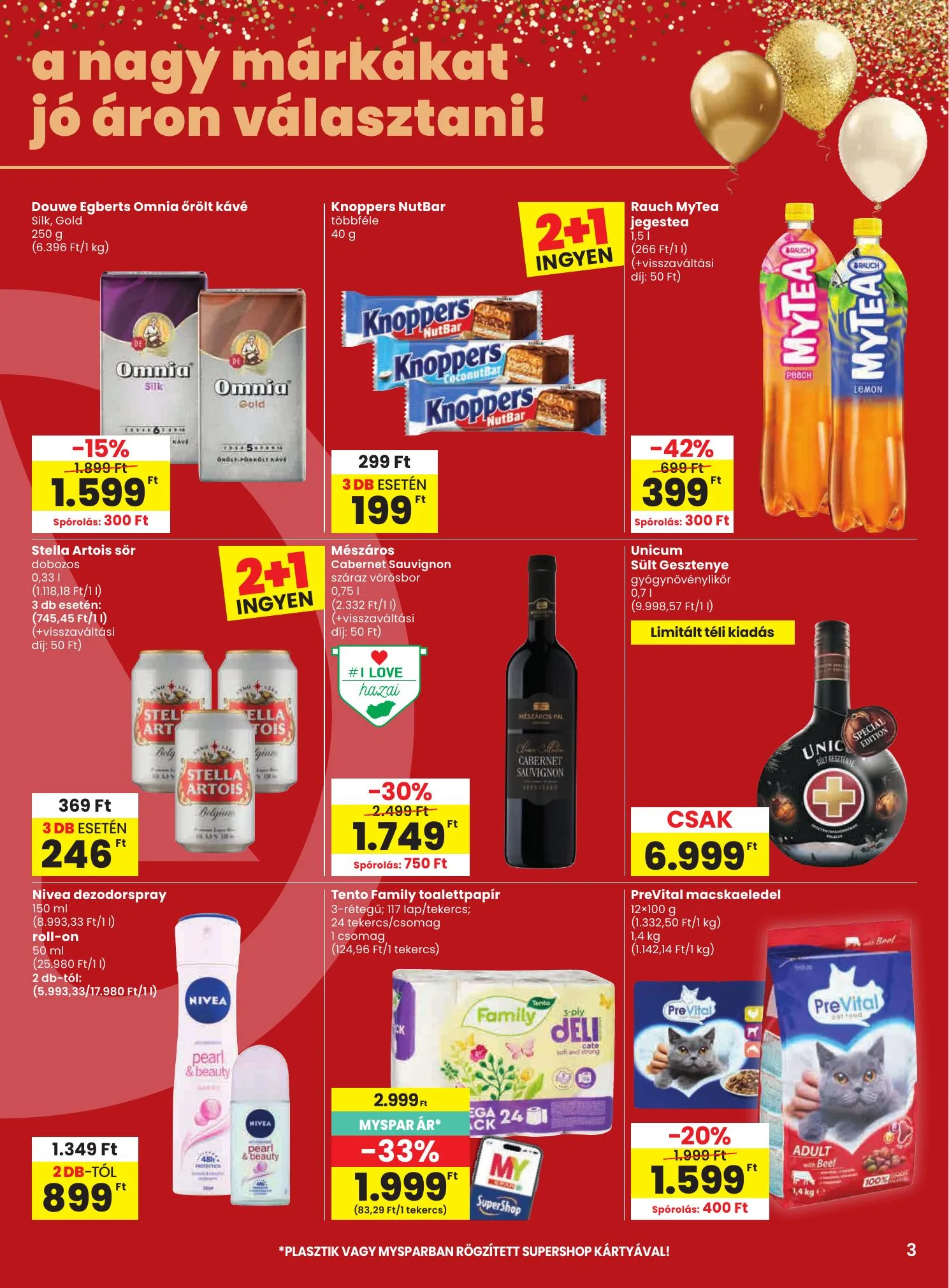 Spar akciós újság 10.29–11.04 – 3. oldal