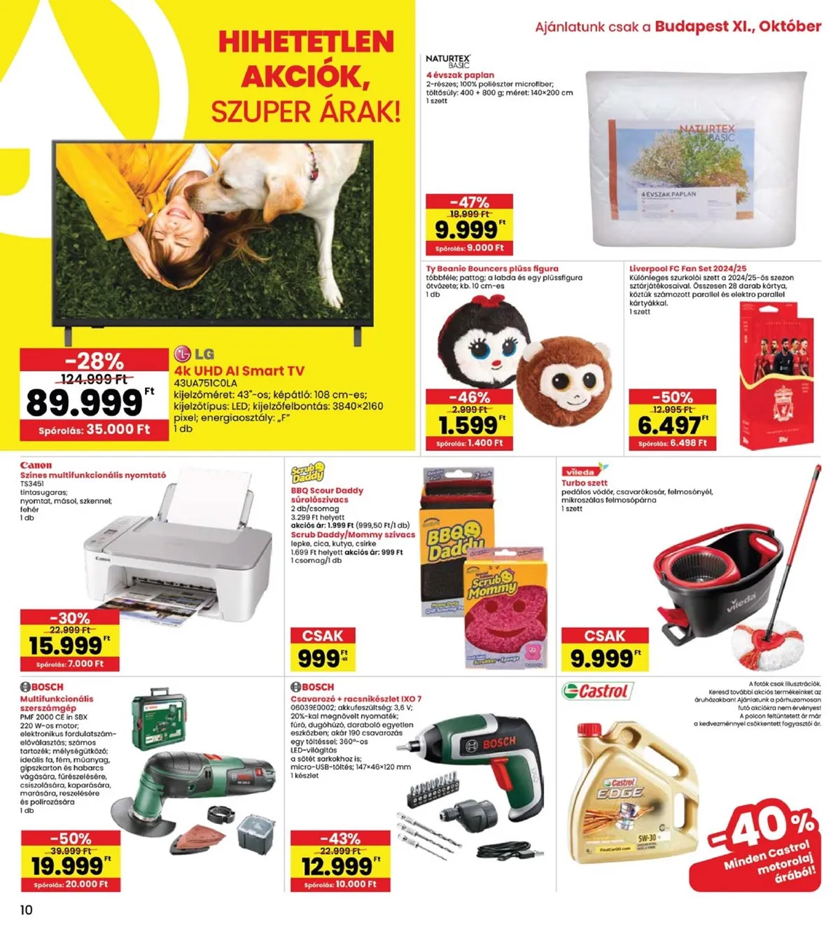 Spar akciós újság Alle uzlet megujulas 11.27–12.03 – 10. oldal