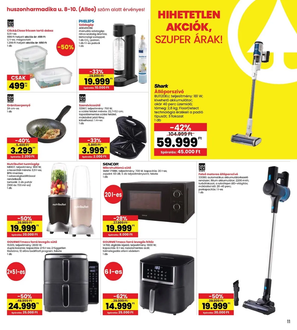 Spar akciós újság Alle uzlet megujulas 11.27–12.03 – 11. oldal