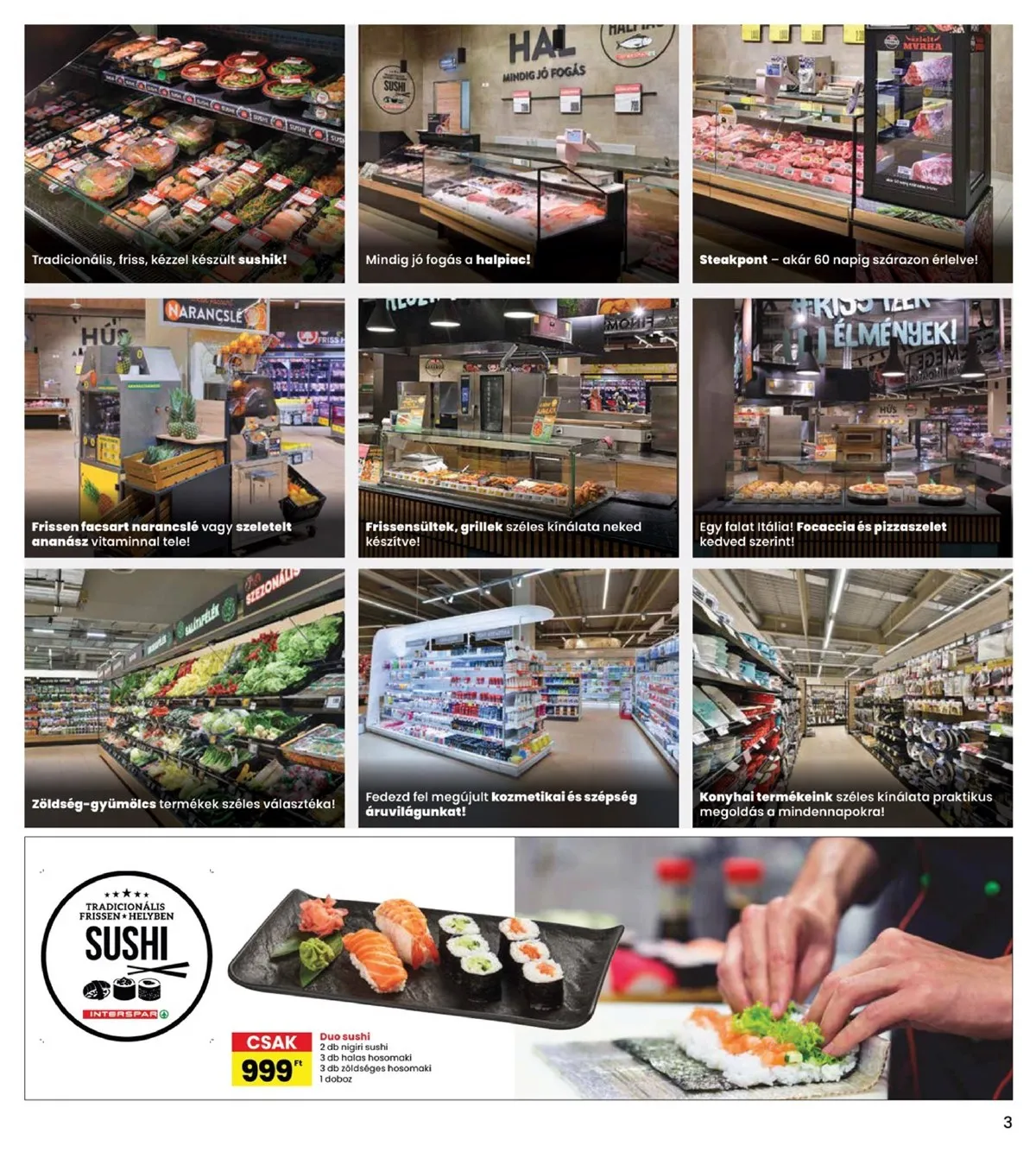 Spar akciós újság Alle uzlet megujulas 11.27–12.03 – 3. oldal
