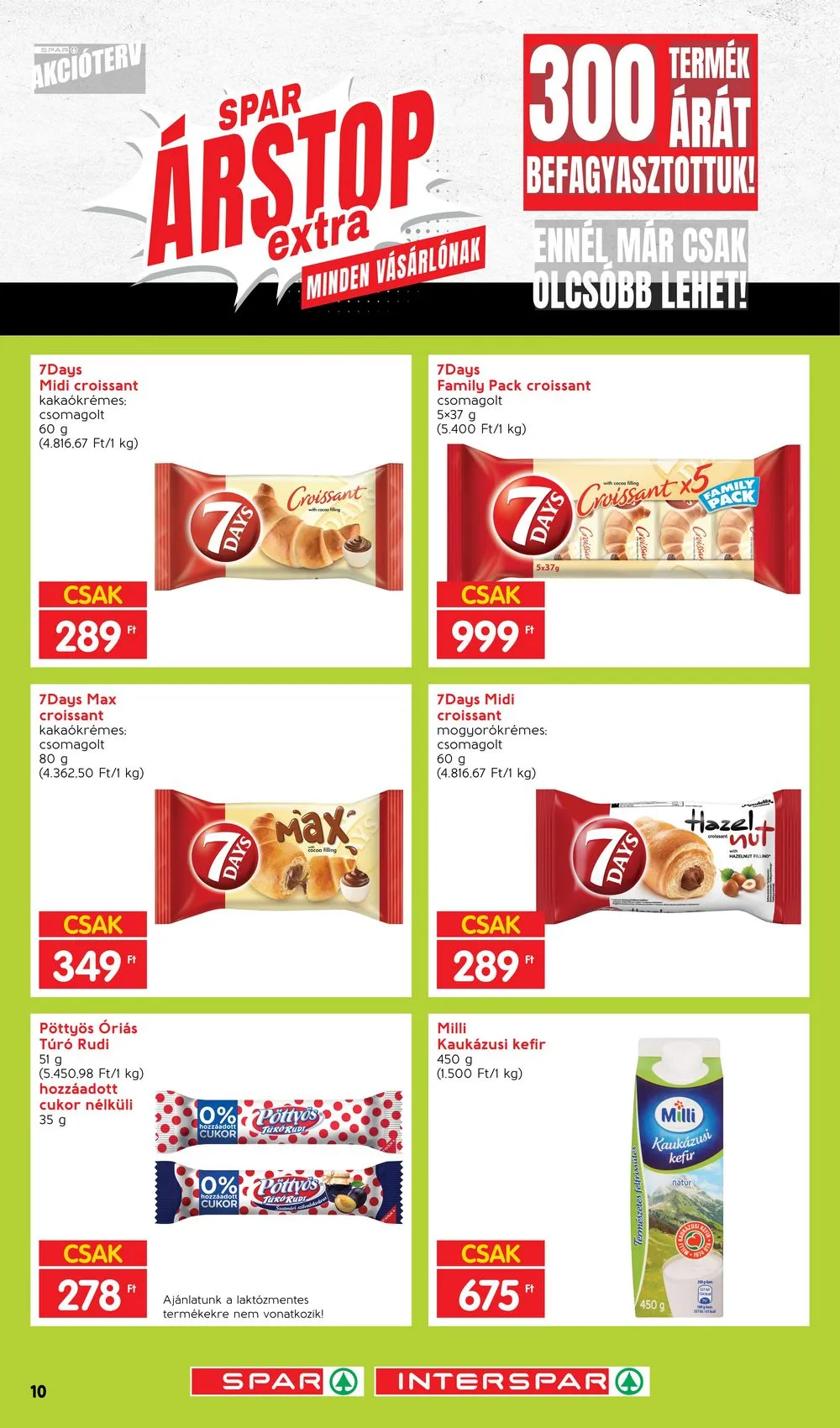 Spar akciós újság Arstop Extra 01.02–03.31 – 10. oldal