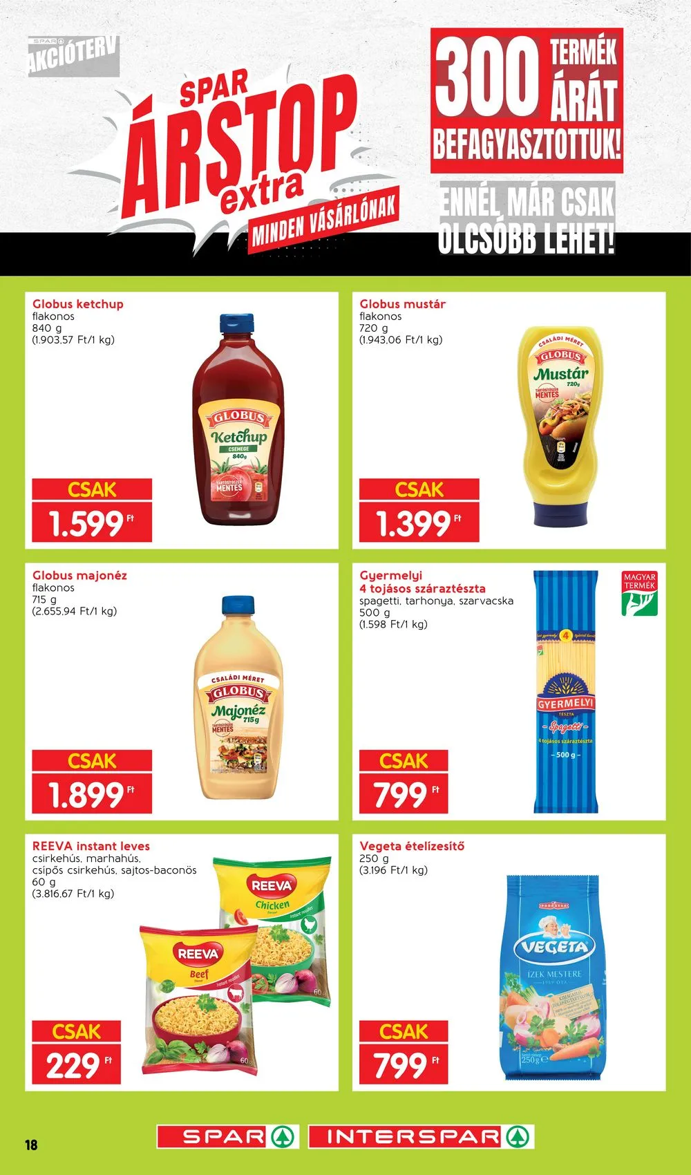 Spar akciós újság Arstop Extra 01.02–03.31 – 18. oldal
