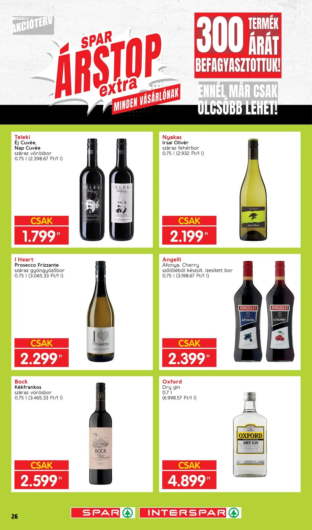 Spar akciós újság Arstop Extra 01.02–03.31 – 26. oldal