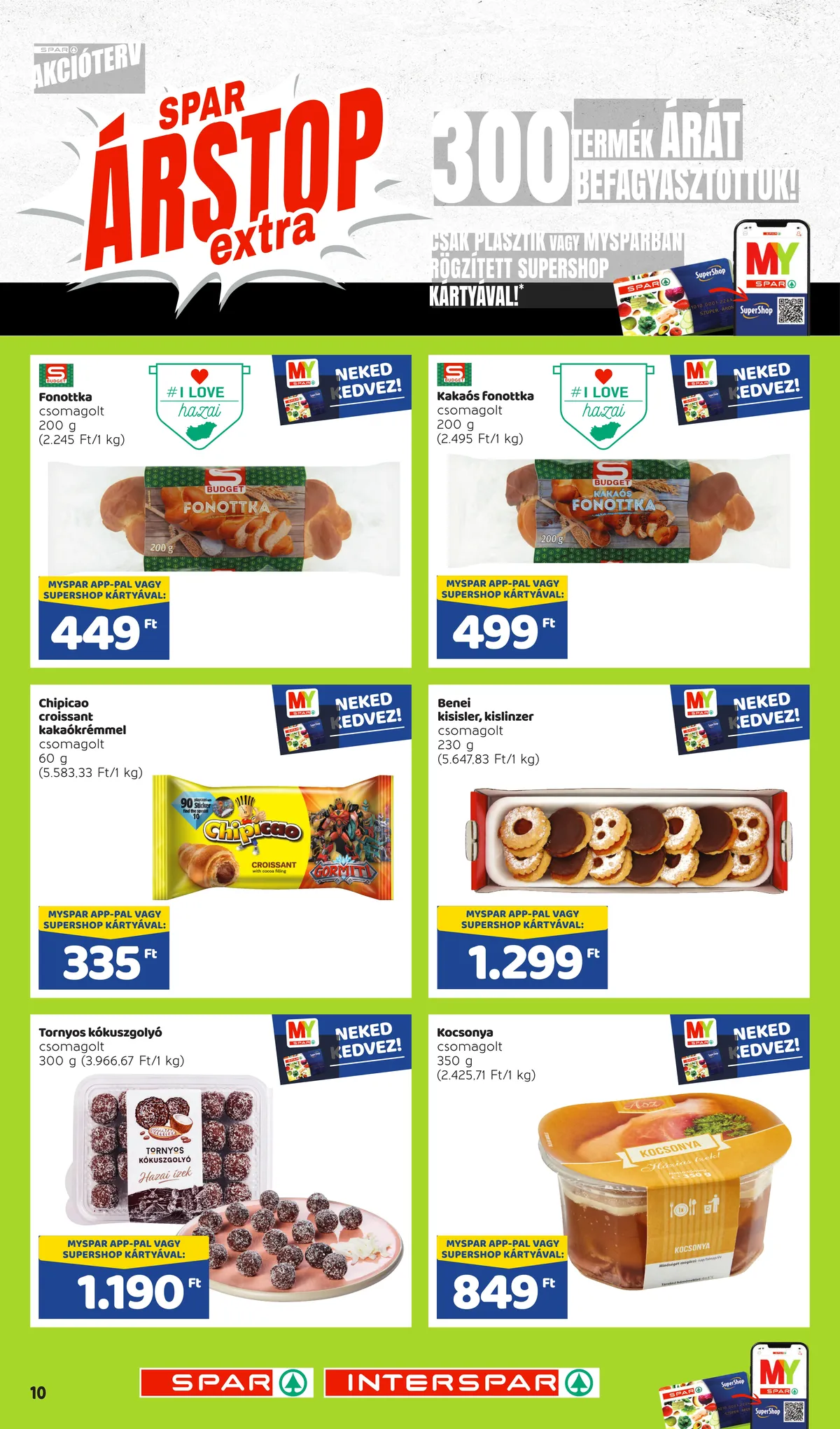 Spar akciós újság Arstop 11.24–01.31 – 10. oldal