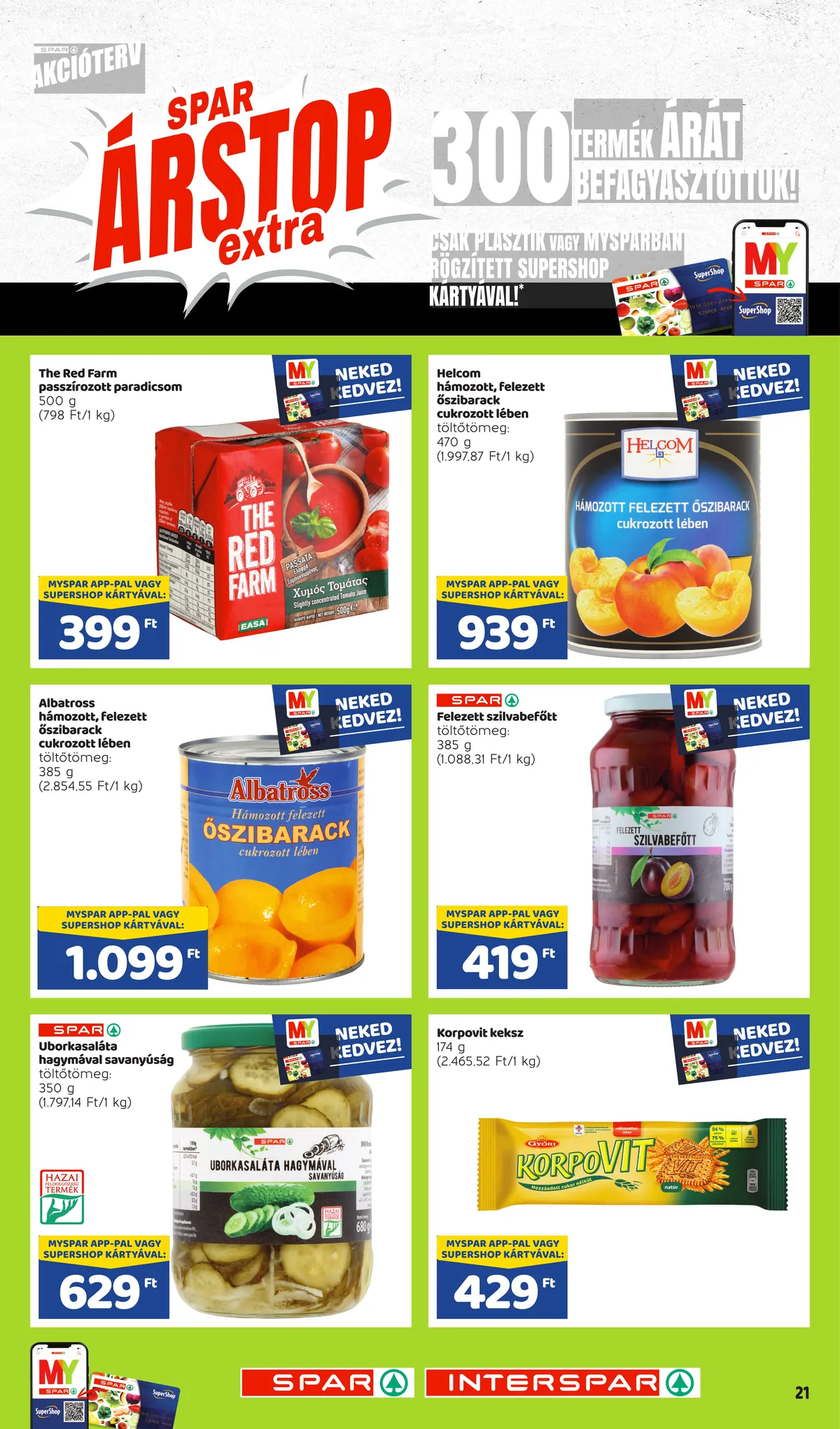 Spar akciós újság Arstop 11.24–01.31 – 21. oldal