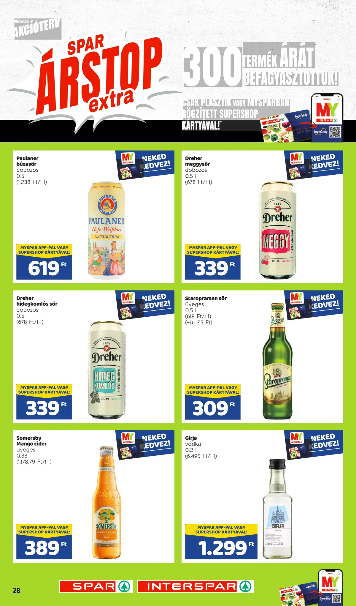Spar akciós újság Arstop 11.24–01.31 – 28. oldal