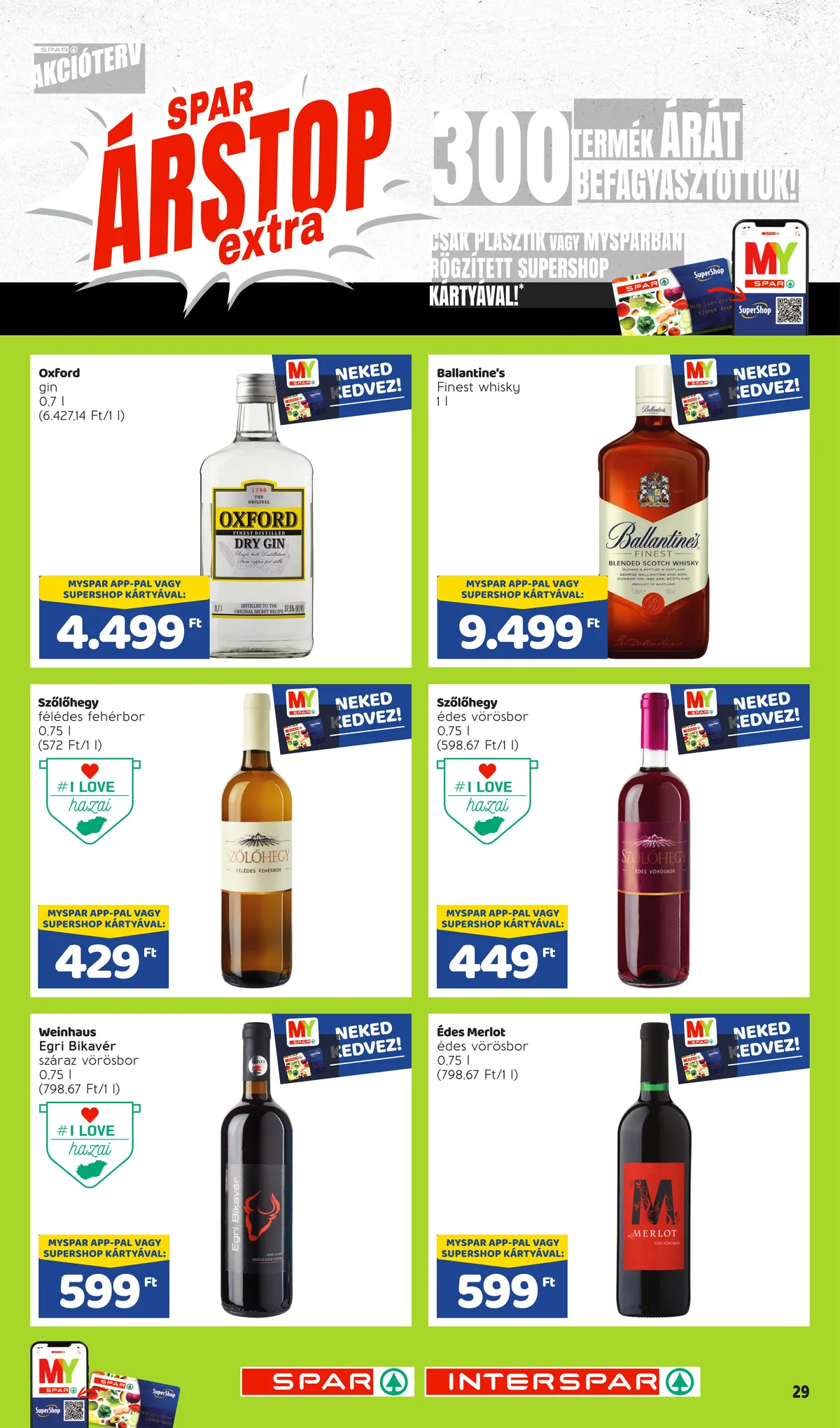 Spar akciós újság Arstop 11.24–01.31 – 29. oldal
