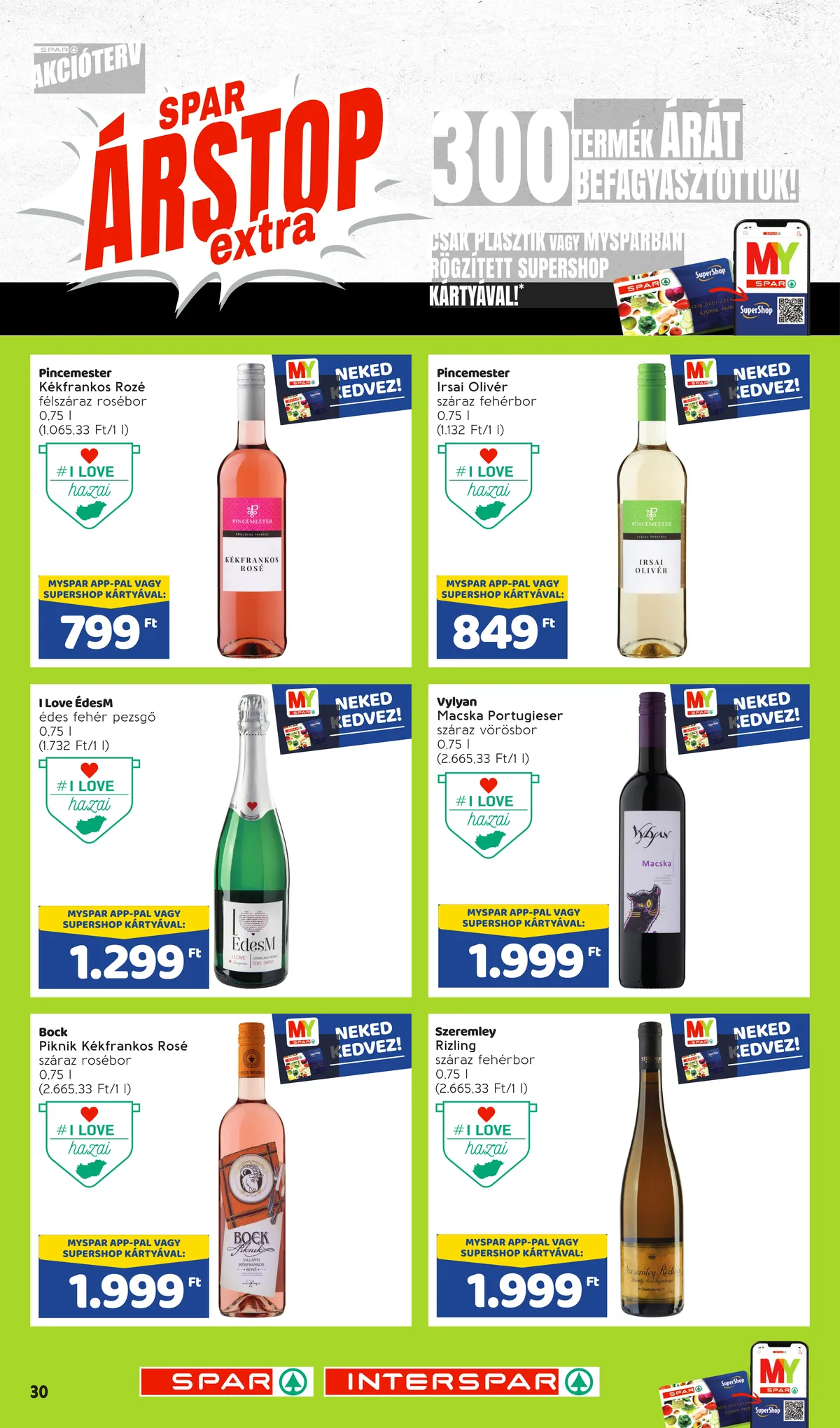 Spar akciós újság Arstop 11.24–01.31 – 30. oldal