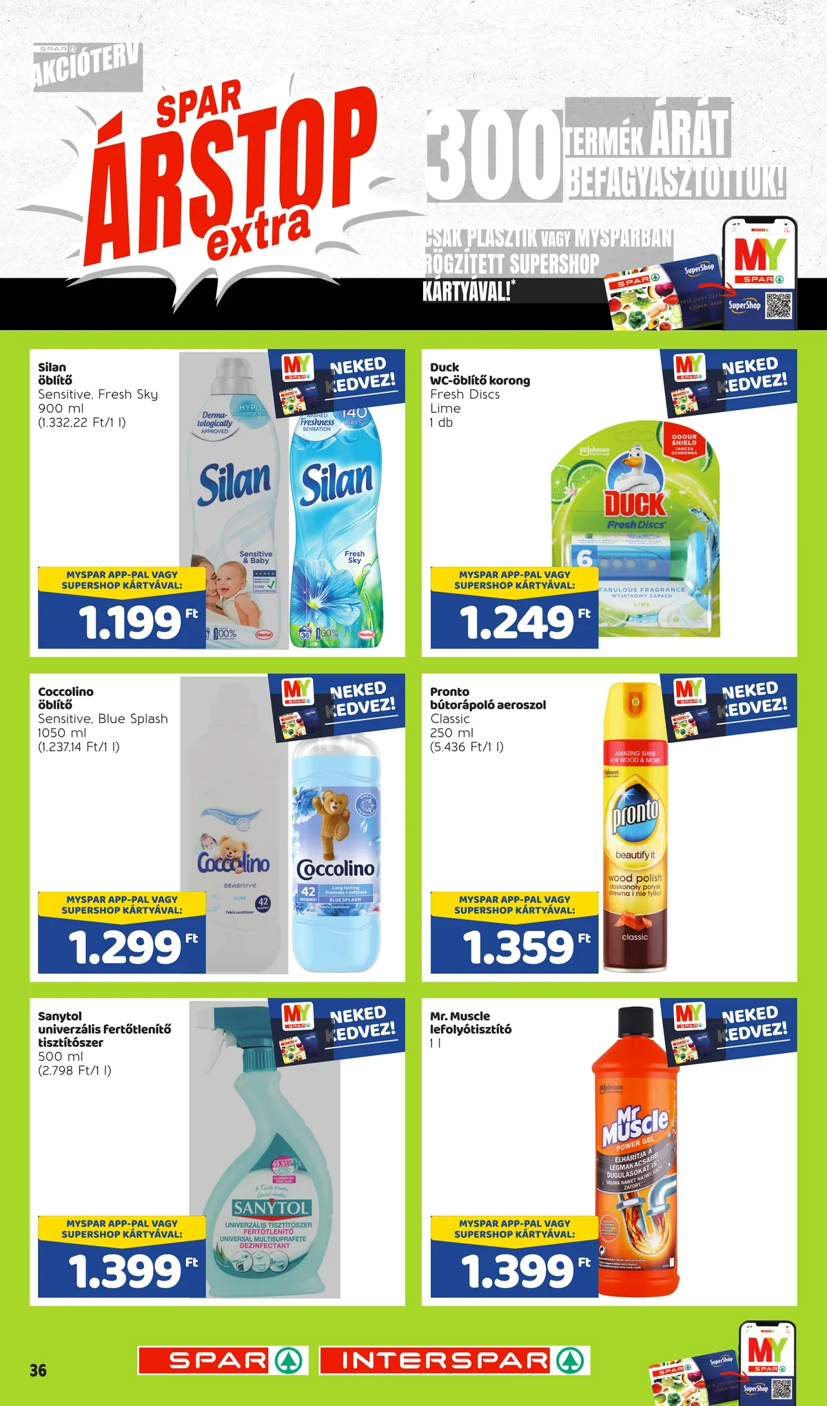 Spar akciós újság Arstop 11.24–01.31 – 36. oldal